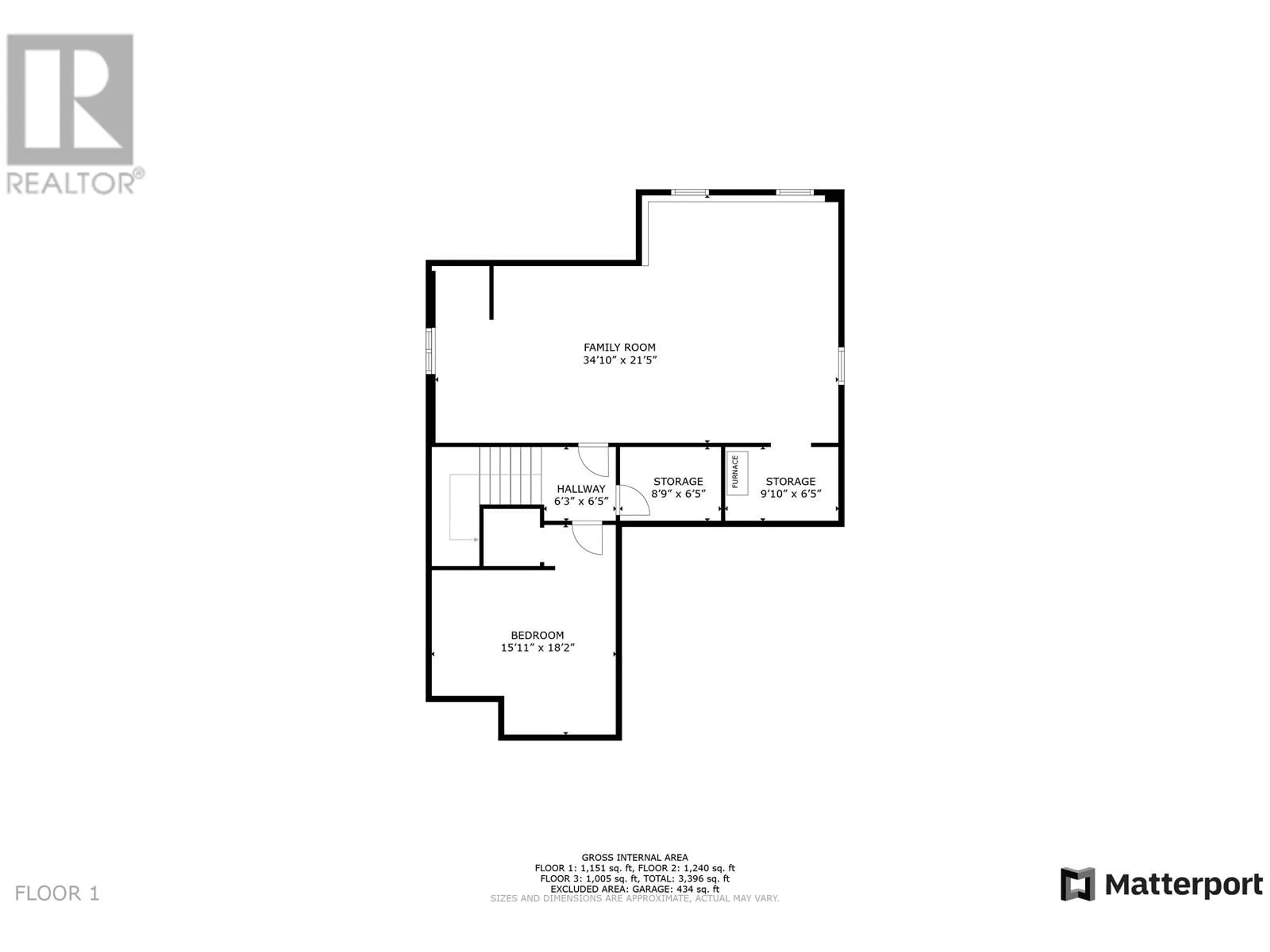 Floor plan for 10928 110 AVENUE, Fort St. John British Columbia V1J0J7