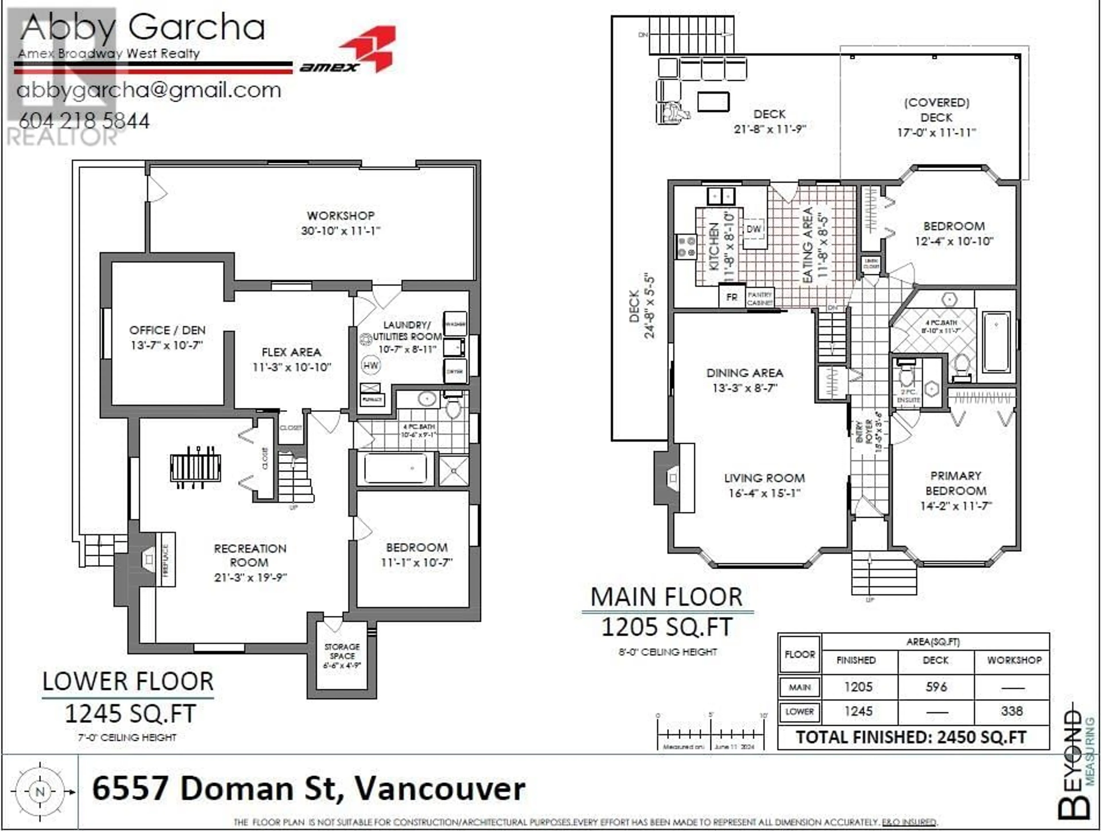 Floor plan for 6557 DOMAN STREET, Vancouver British Columbia V5S3H3