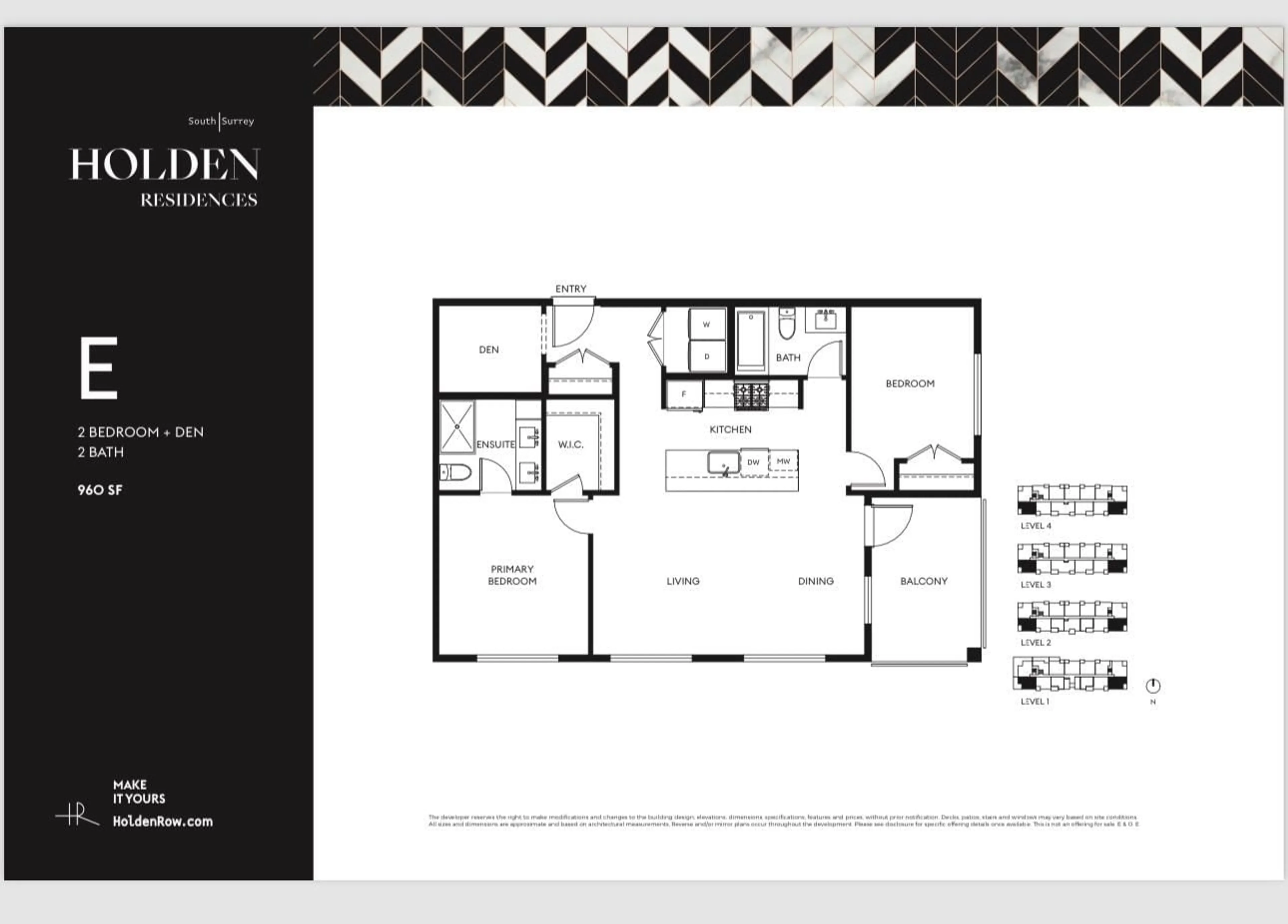 Floor plan for 204 2425 166 STREET, Surrey British Columbia V3S0B8