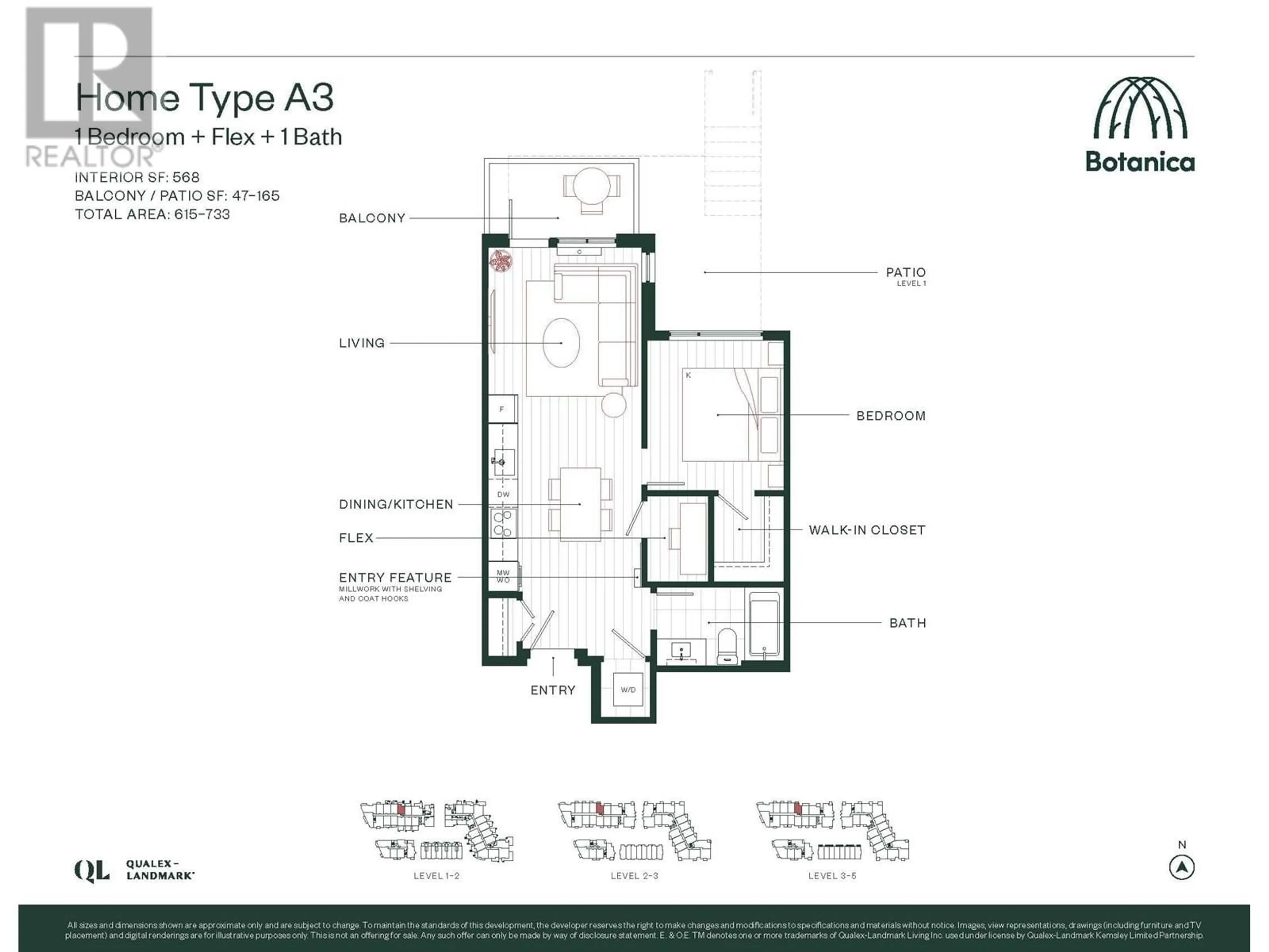 Floor plan for 512 - 588 HARRISON AVENUE, Coquitlam British Columbia V3J3Z5