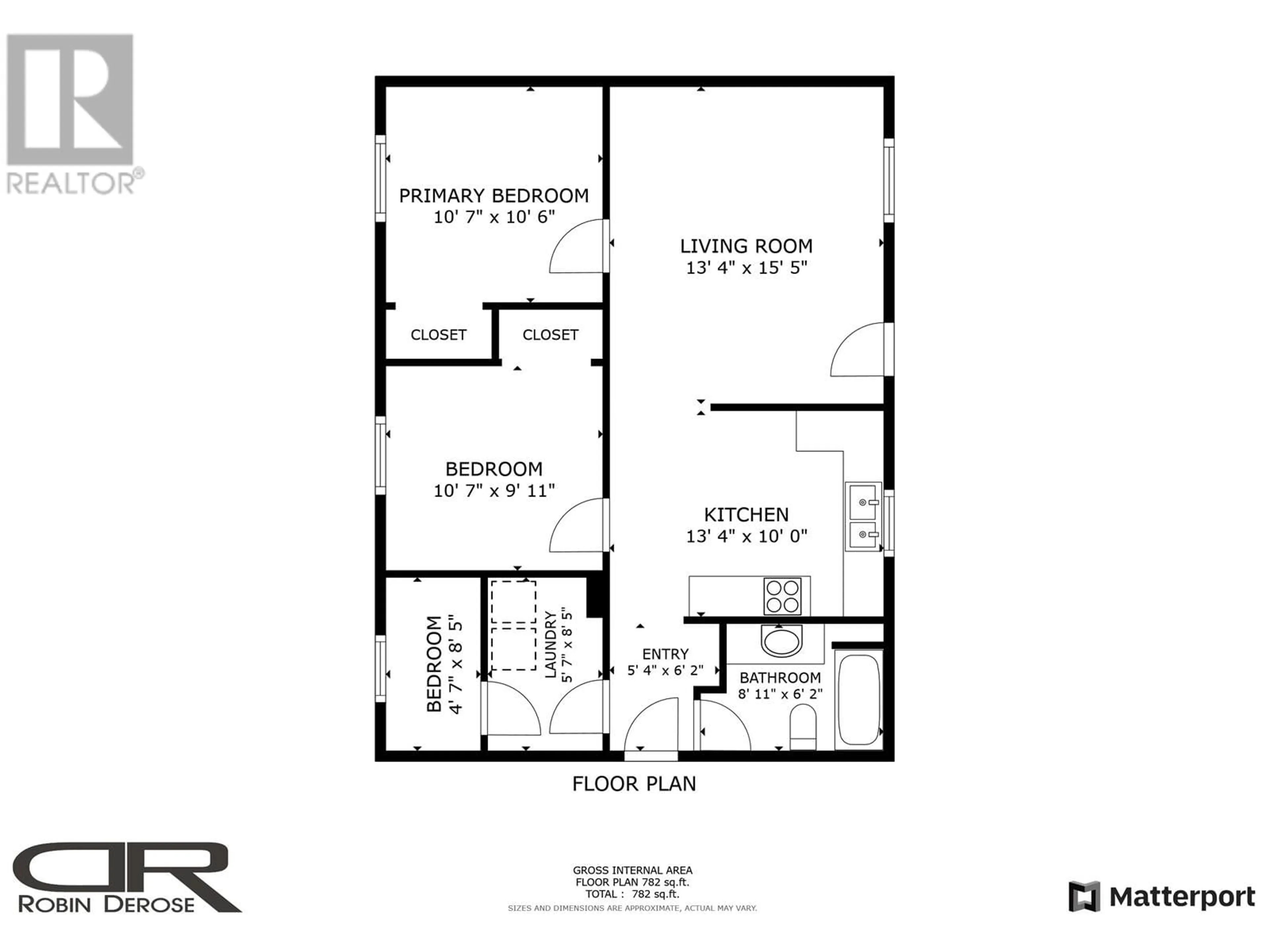 Floor plan for 9004 115 AVENUE, Fort St. John British Columbia V1J2X8