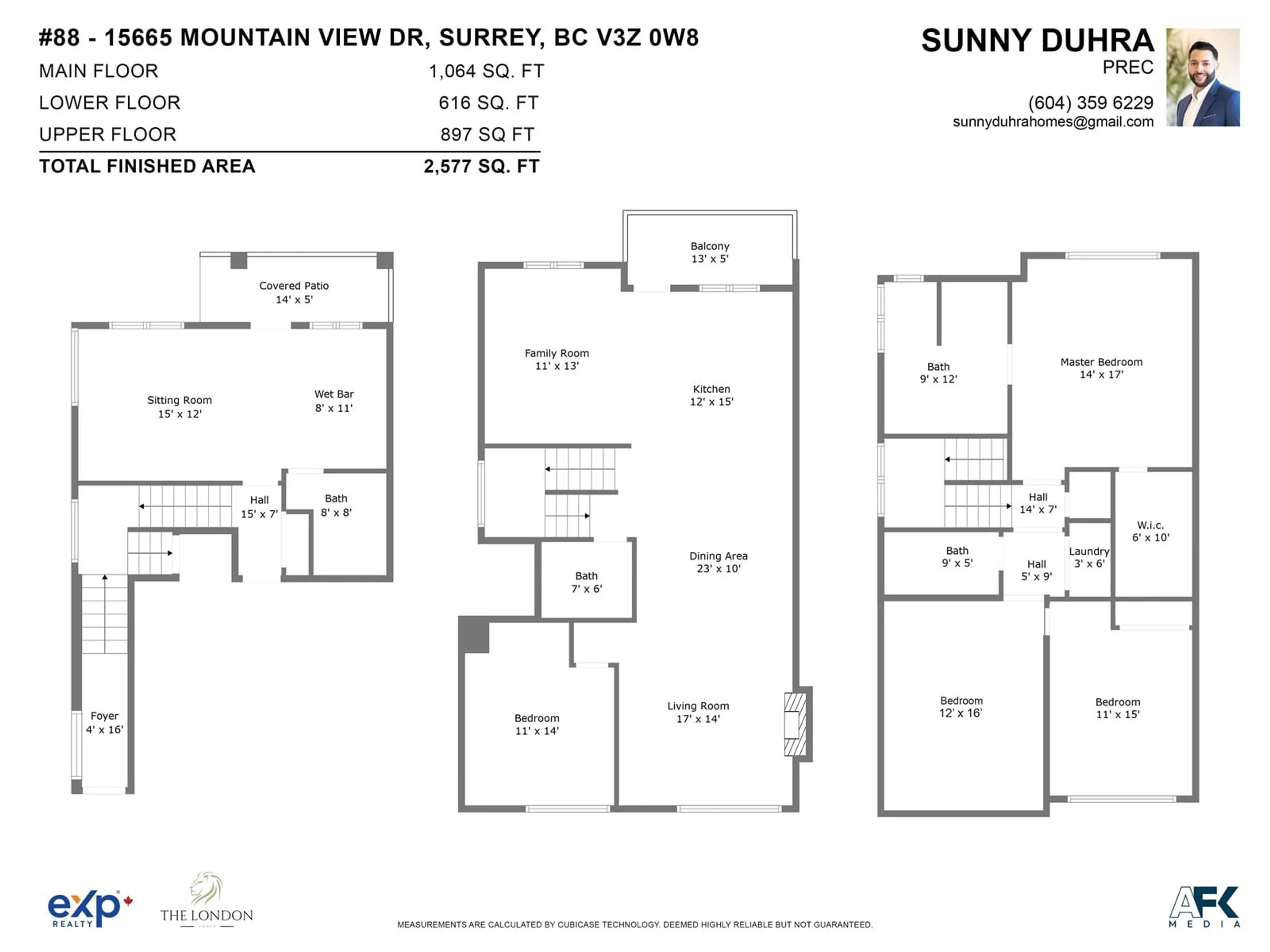 Floor plan for 88 15665 MOUNTAIN VIEW DRIVE, Surrey British Columbia V3Z0W8