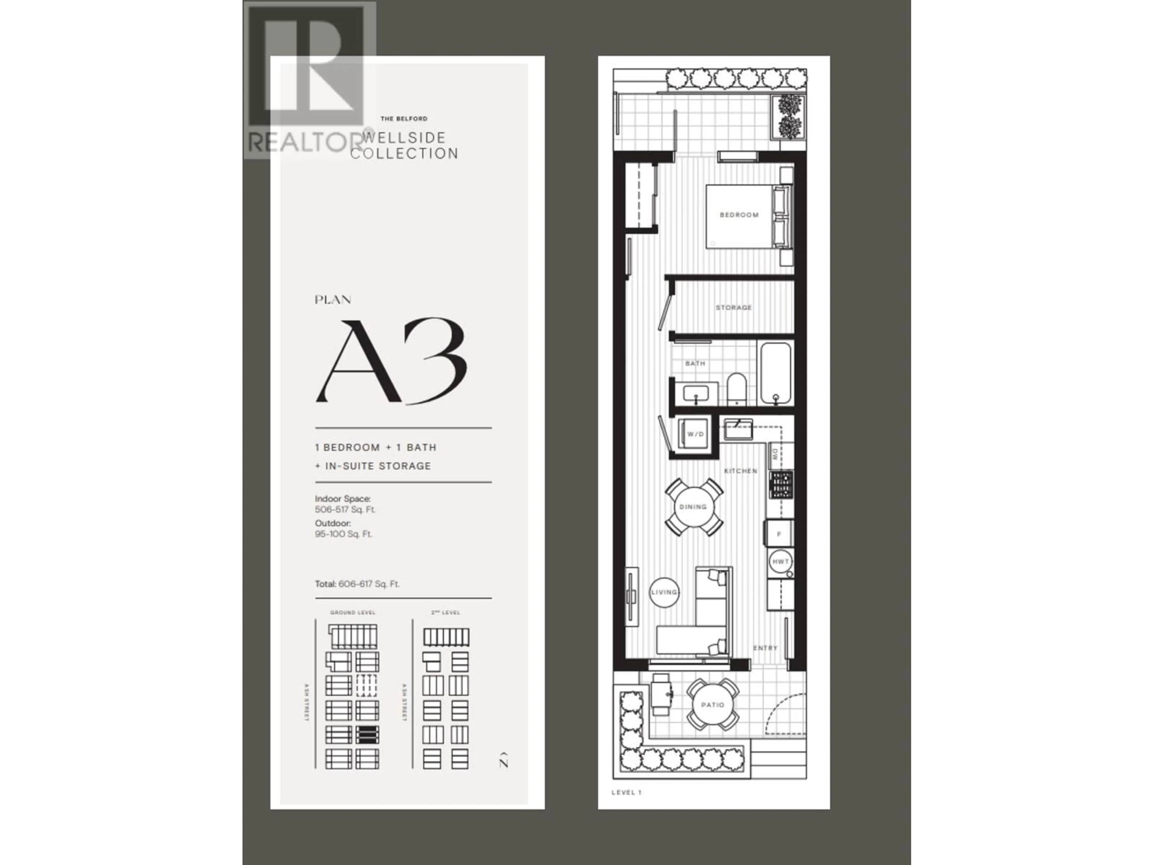 Floor plan for 5 - 6808 ASH STREET, Vancouver British Columbia V6P3K4