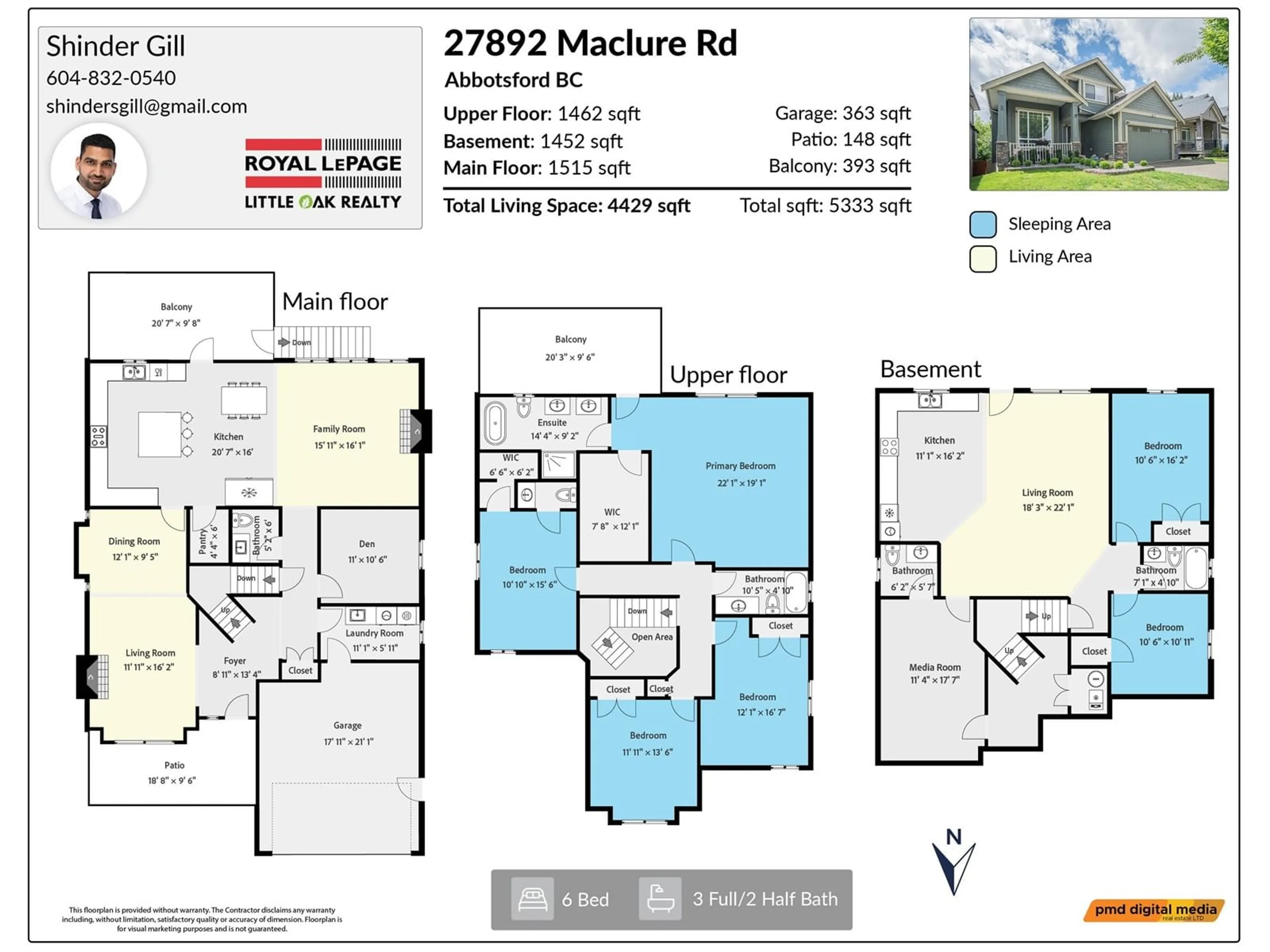 Floor plan for 27892 MACLURE ROAD, Abbotsford British Columbia V4X0A9
