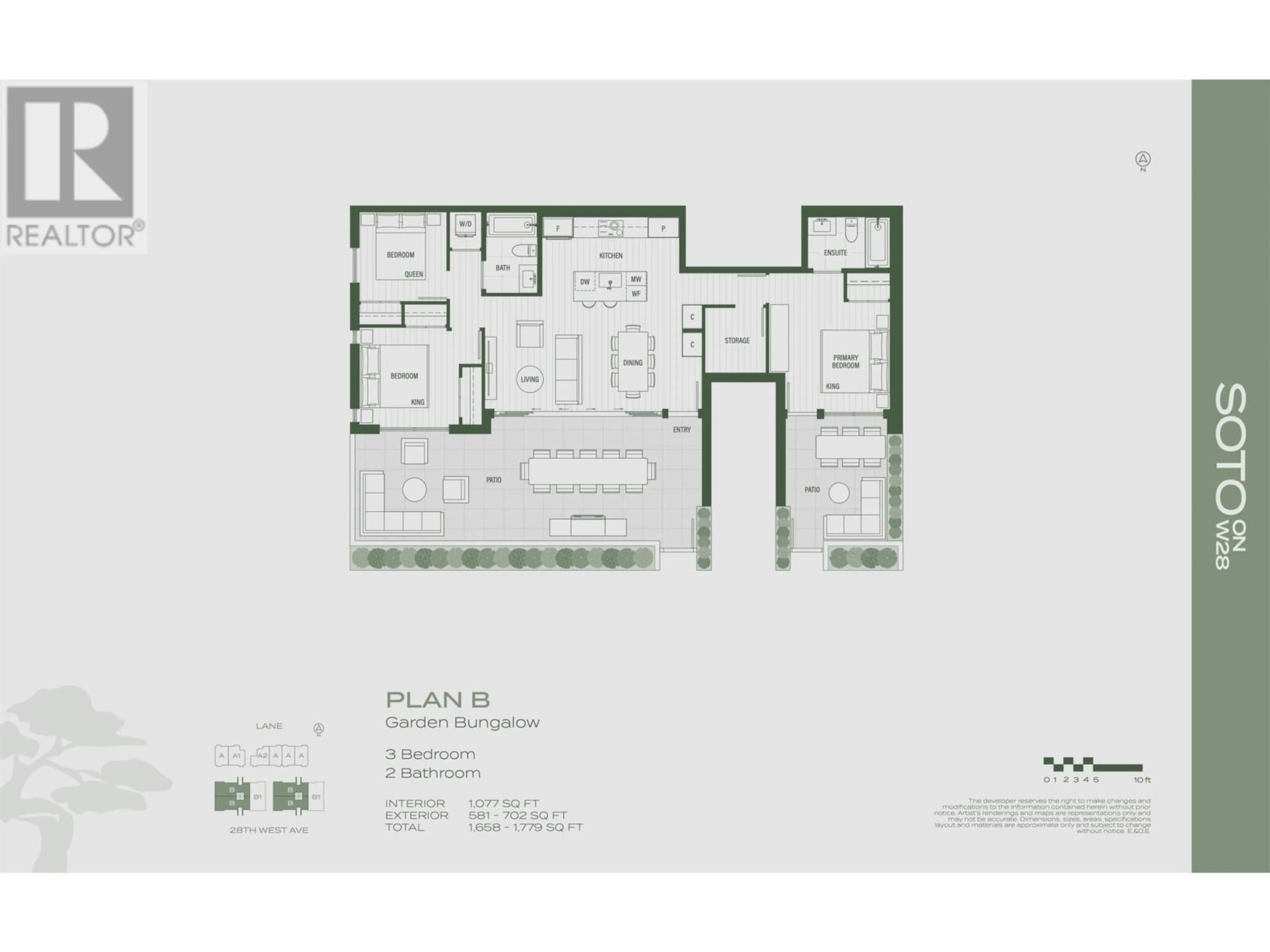 Floor plan for 113 539 W 28TH AVENUE, Vancouver British Columbia V5Z2H2