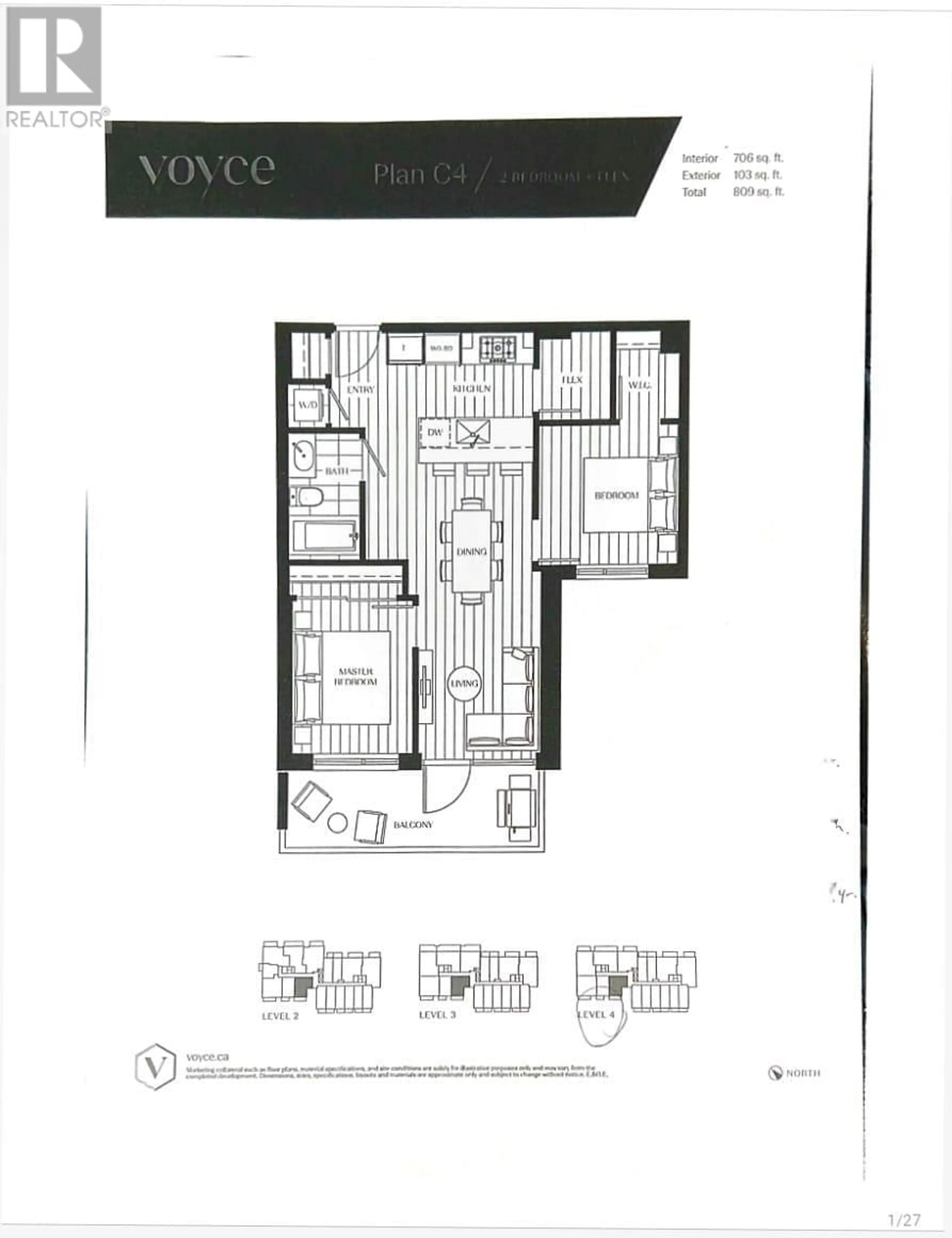 Floor plan for 411 5168 CAMBIE STREET, Vancouver British Columbia V5Z0K7