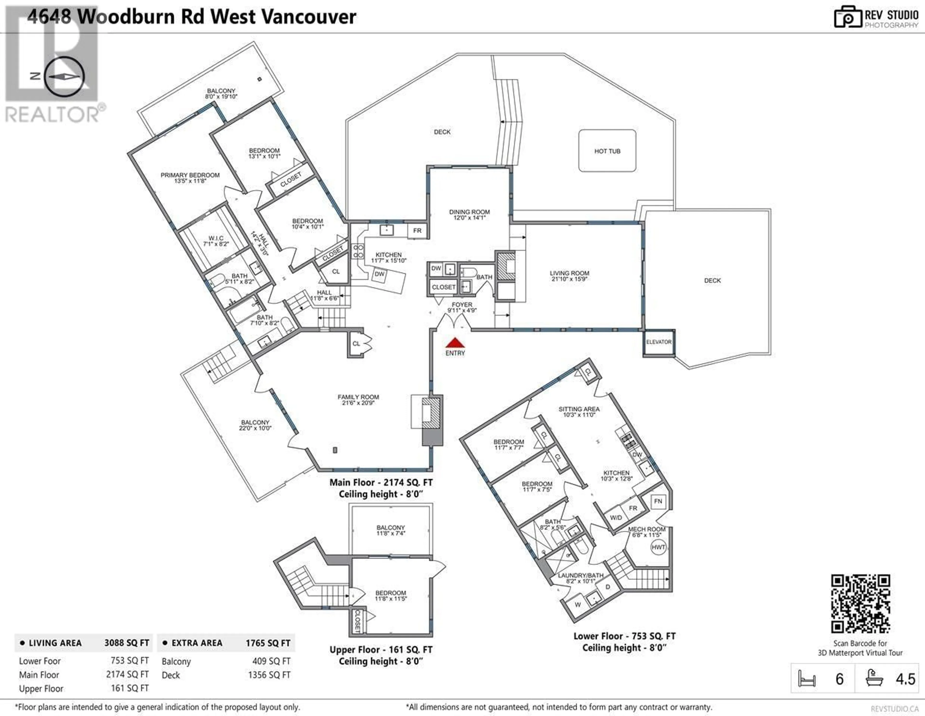 Floor plan for 4648 WOODBURN ROAD, West Vancouver British Columbia V7S2W6