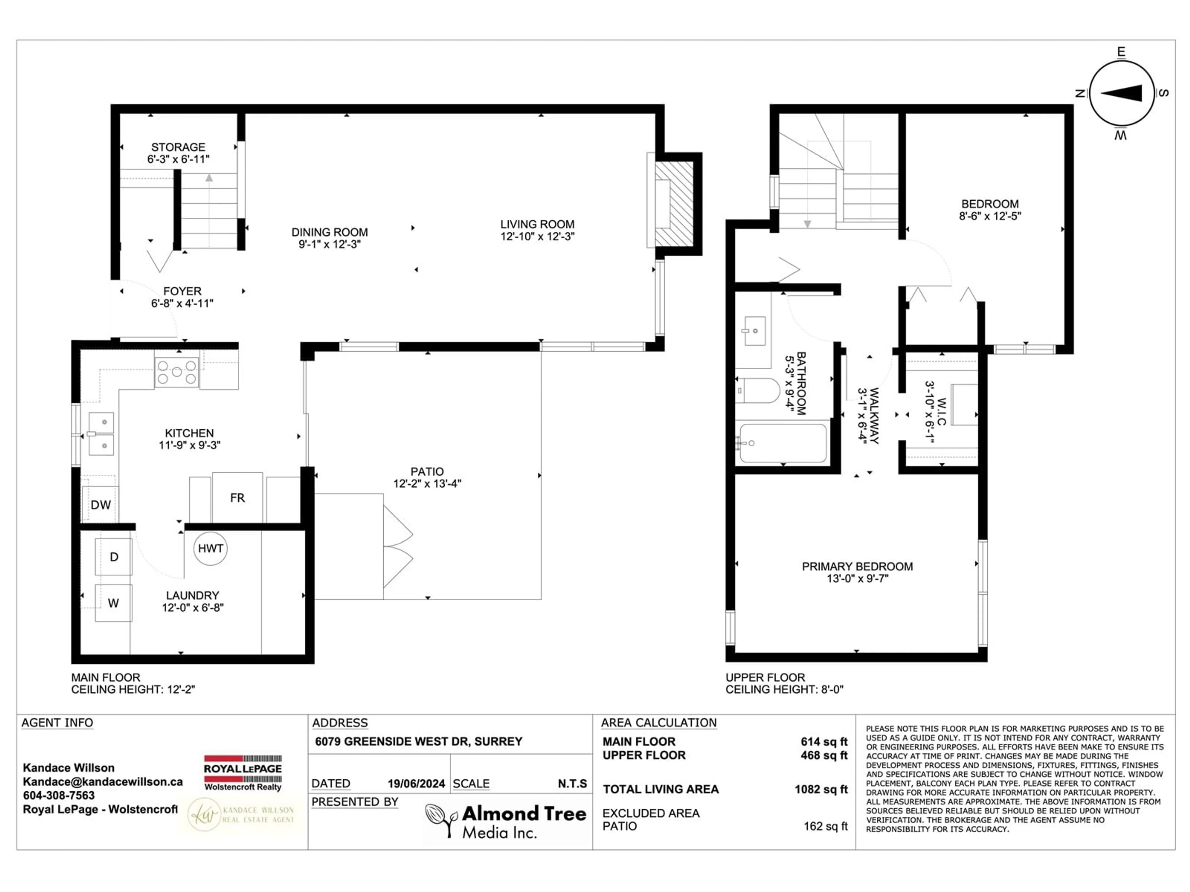 Floor plan for 6079 W GREENSIDE DRIVE, Surrey British Columbia V3S5M8