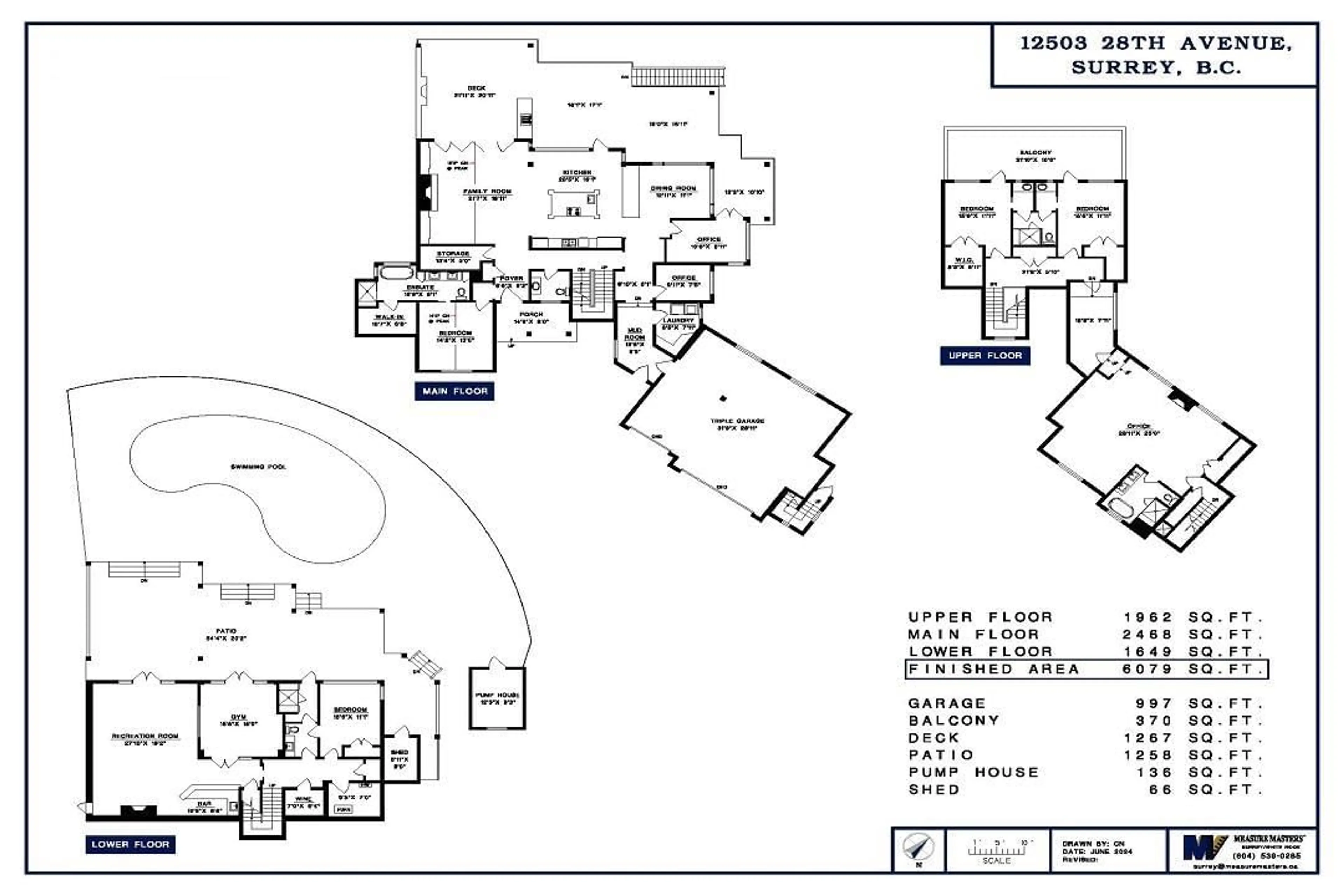 Floor plan for 12503 28 AVENUE, Surrey British Columbia V4A2N8