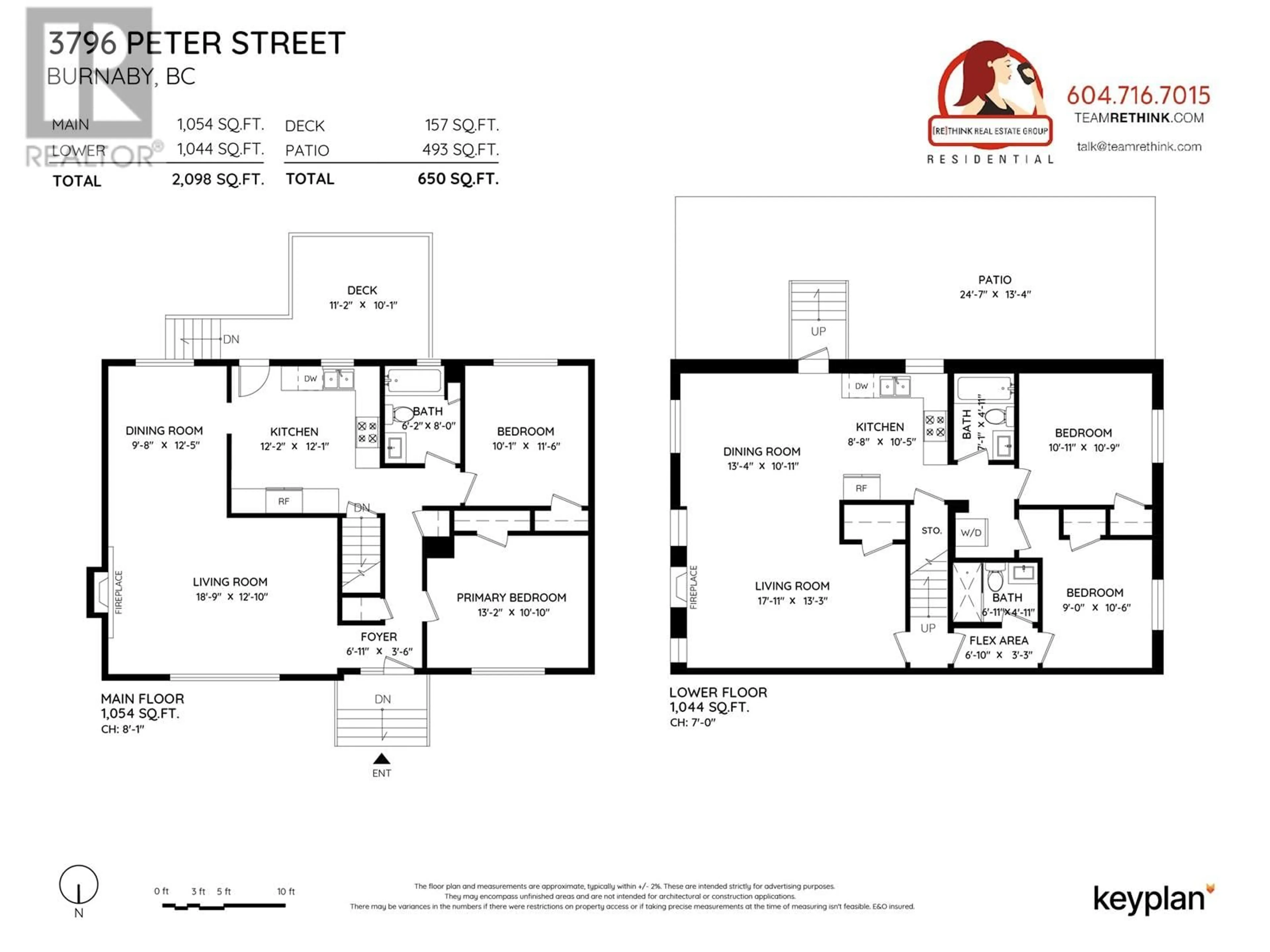 Floor plan for 3796 PETER STREET, Burnaby British Columbia V5J1N4