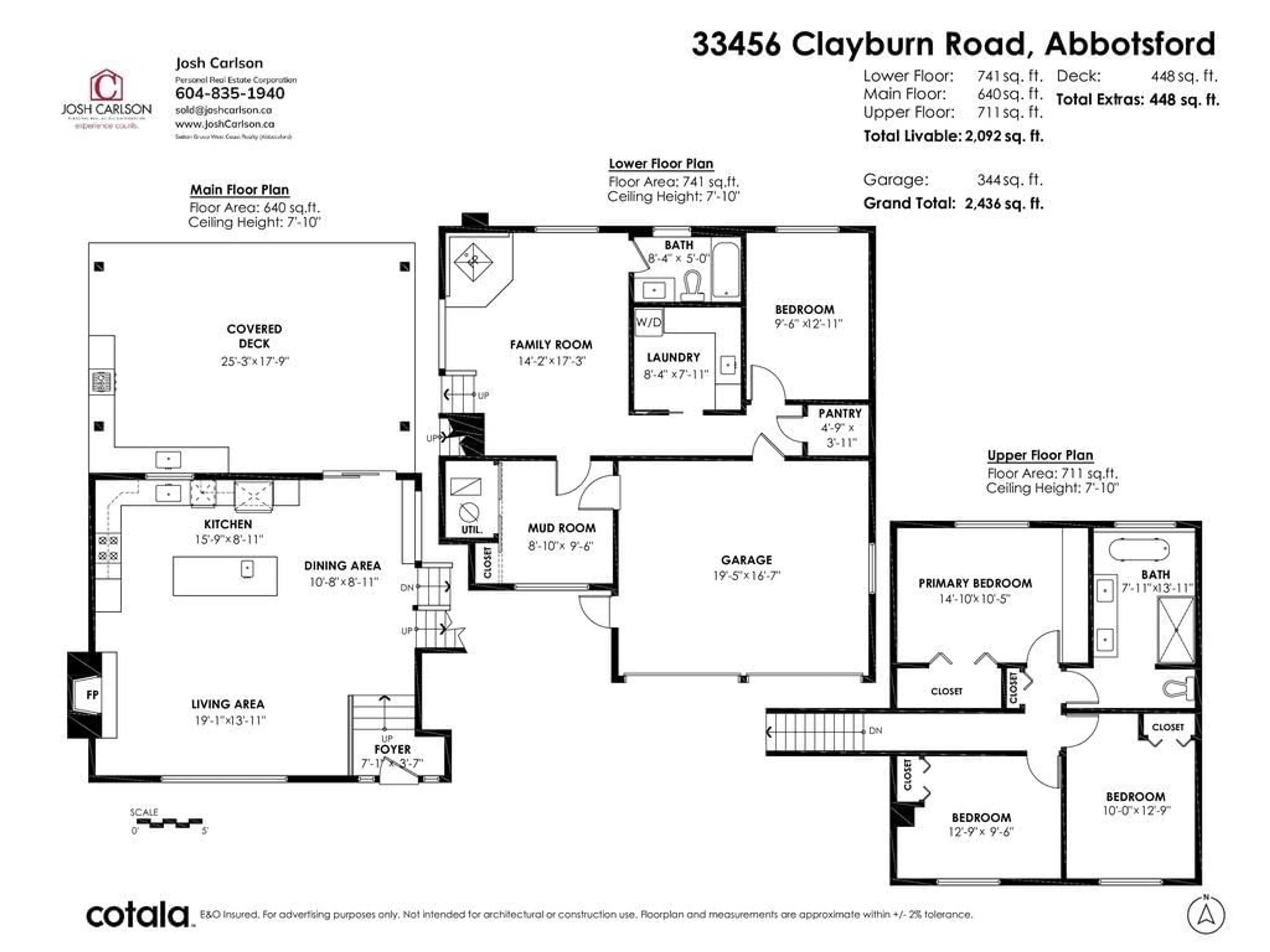 Floor plan for 33456 CLAYBURN ROAD, Abbotsford British Columbia V2S7T8