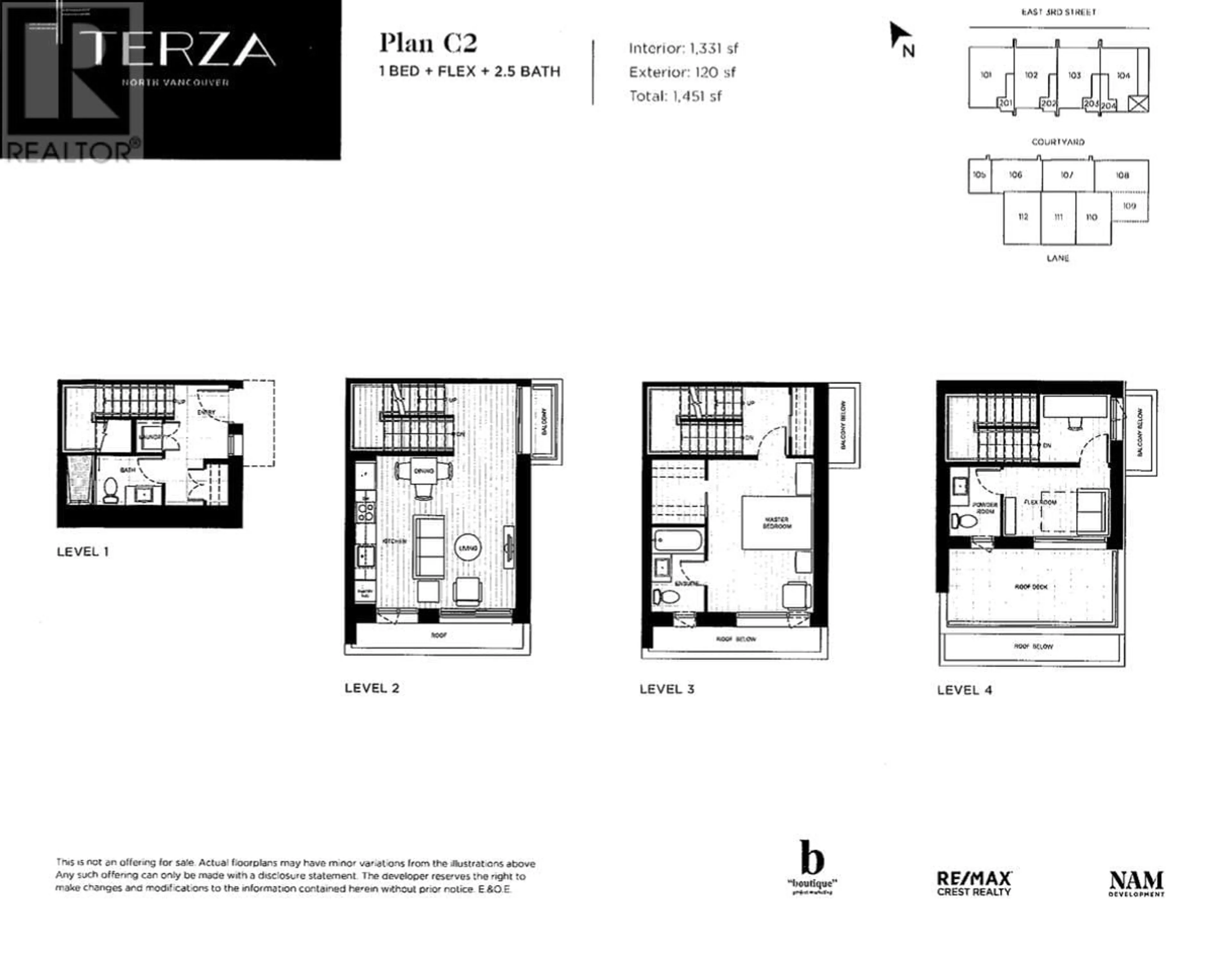 Floor plan for 109 427/429 E 3RD STREET, North Vancouver British Columbia V7L1G3