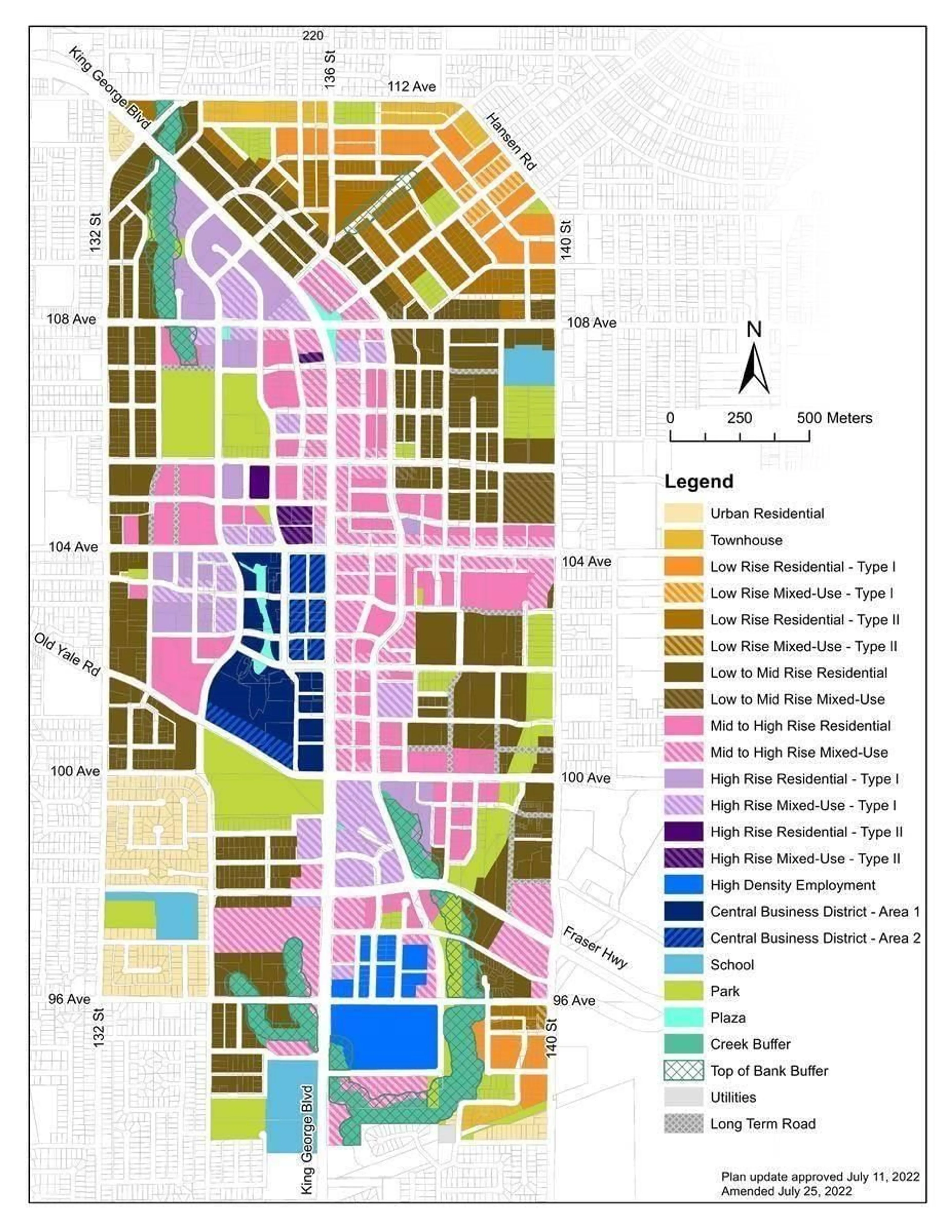 Picture of a map for 13734 GROSVENOR ROAD, Surrey British Columbia V3R5E4