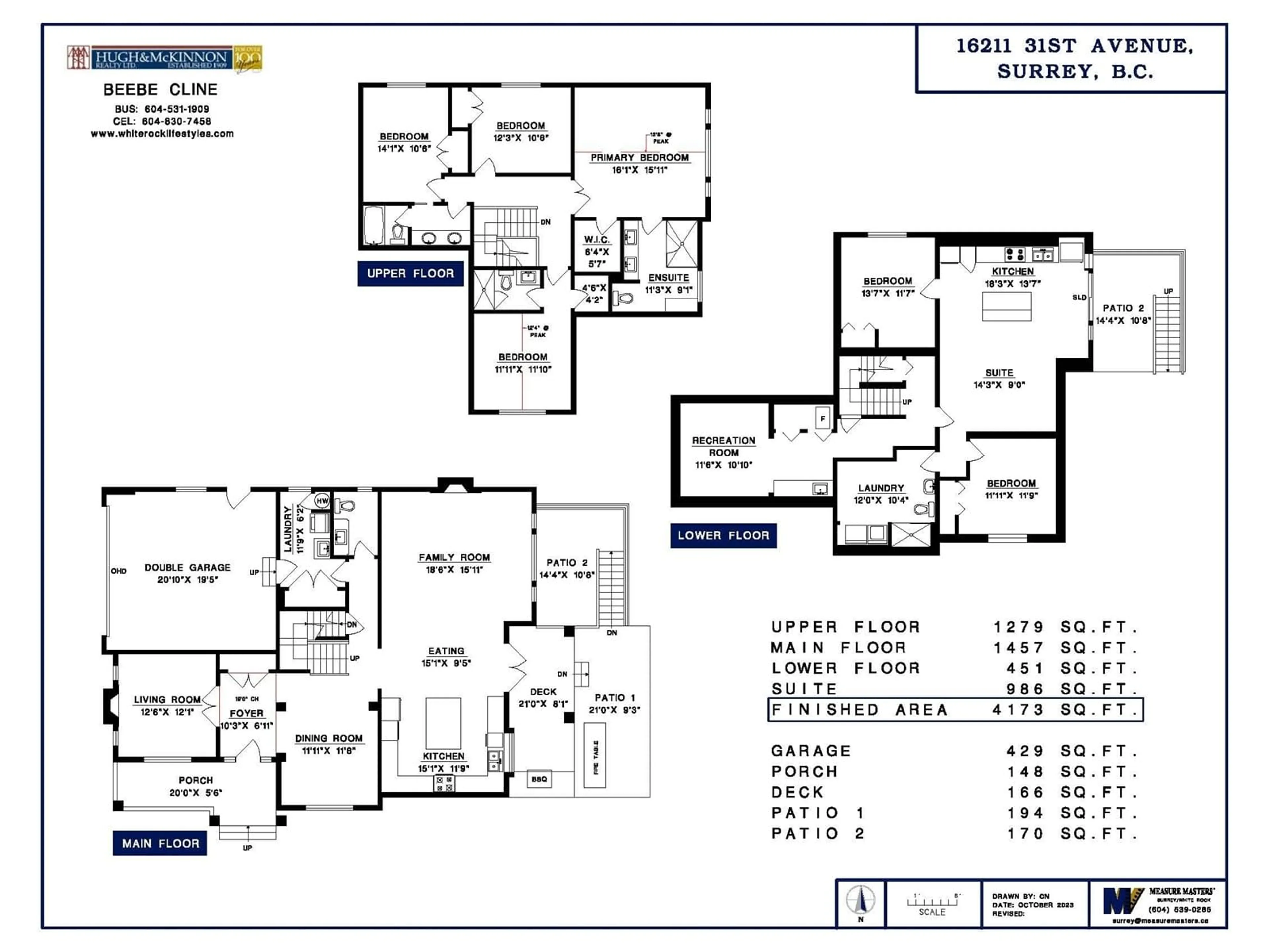 Floor plan for 16211 31 AVENUE, Surrey British Columbia V3Z7E1