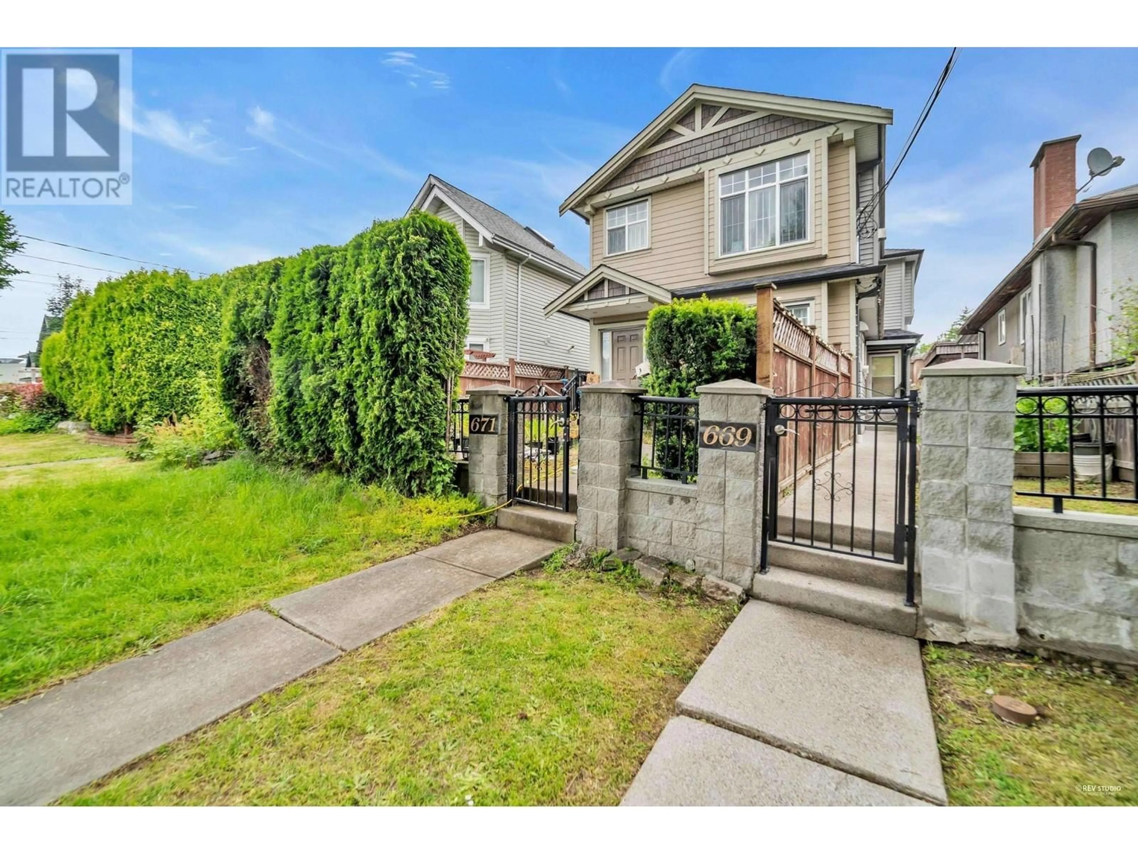 Frontside or backside of a home for 669 W 71ST AVENUE, Vancouver British Columbia V6P2Z9