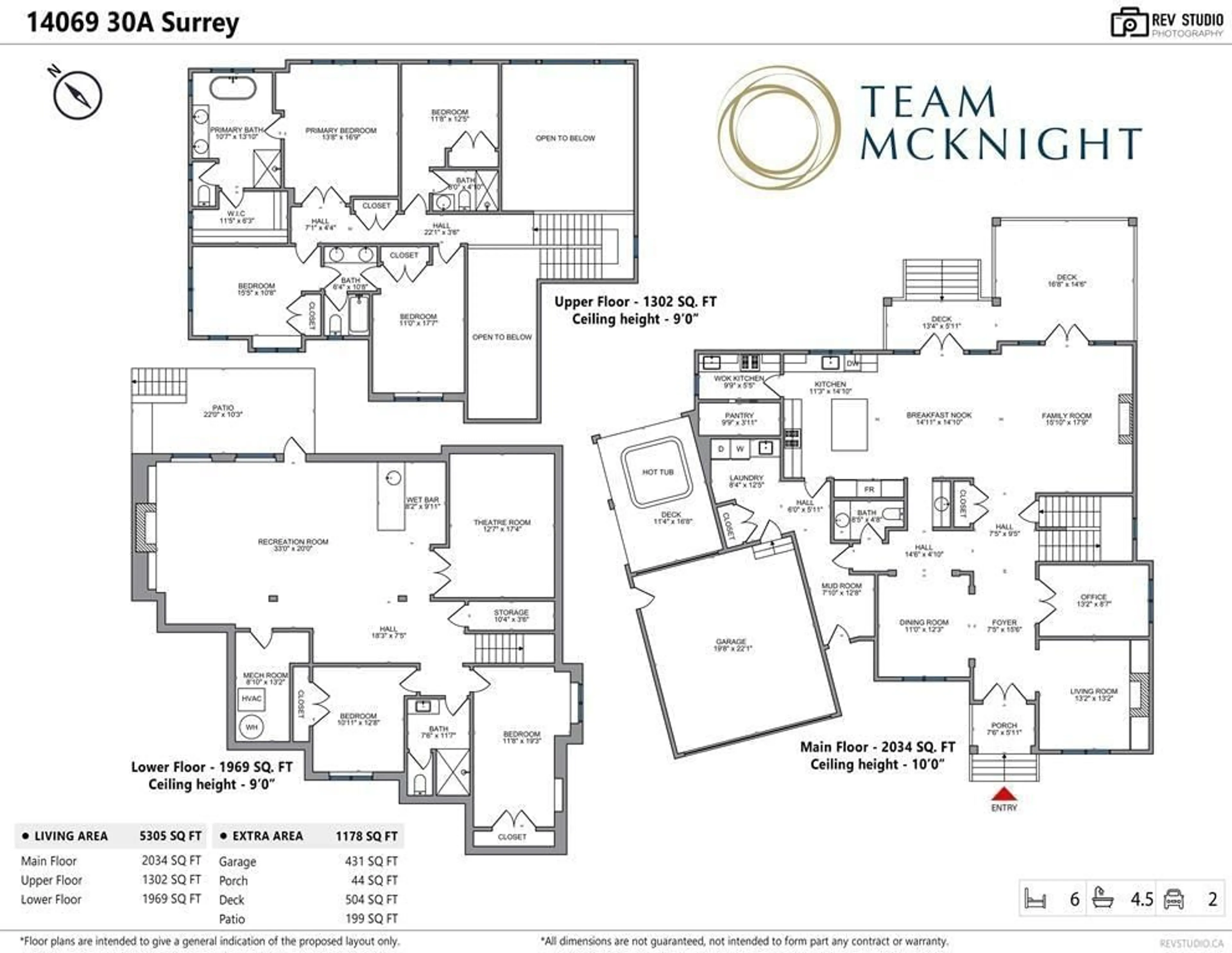 Floor plan for 14069 30A AVENUE, Surrey British Columbia V4P2N3