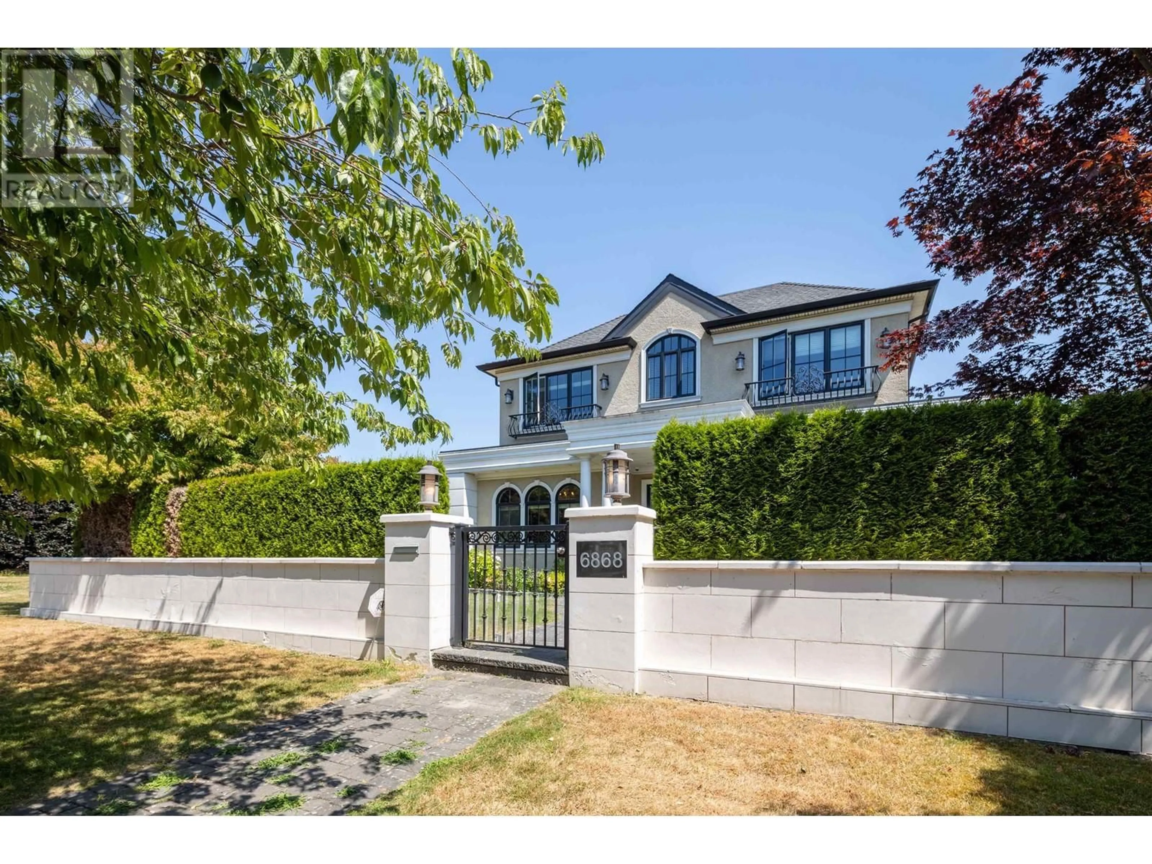 Frontside or backside of a home for 6868 LAUREL STREET, Vancouver British Columbia V6P3T7