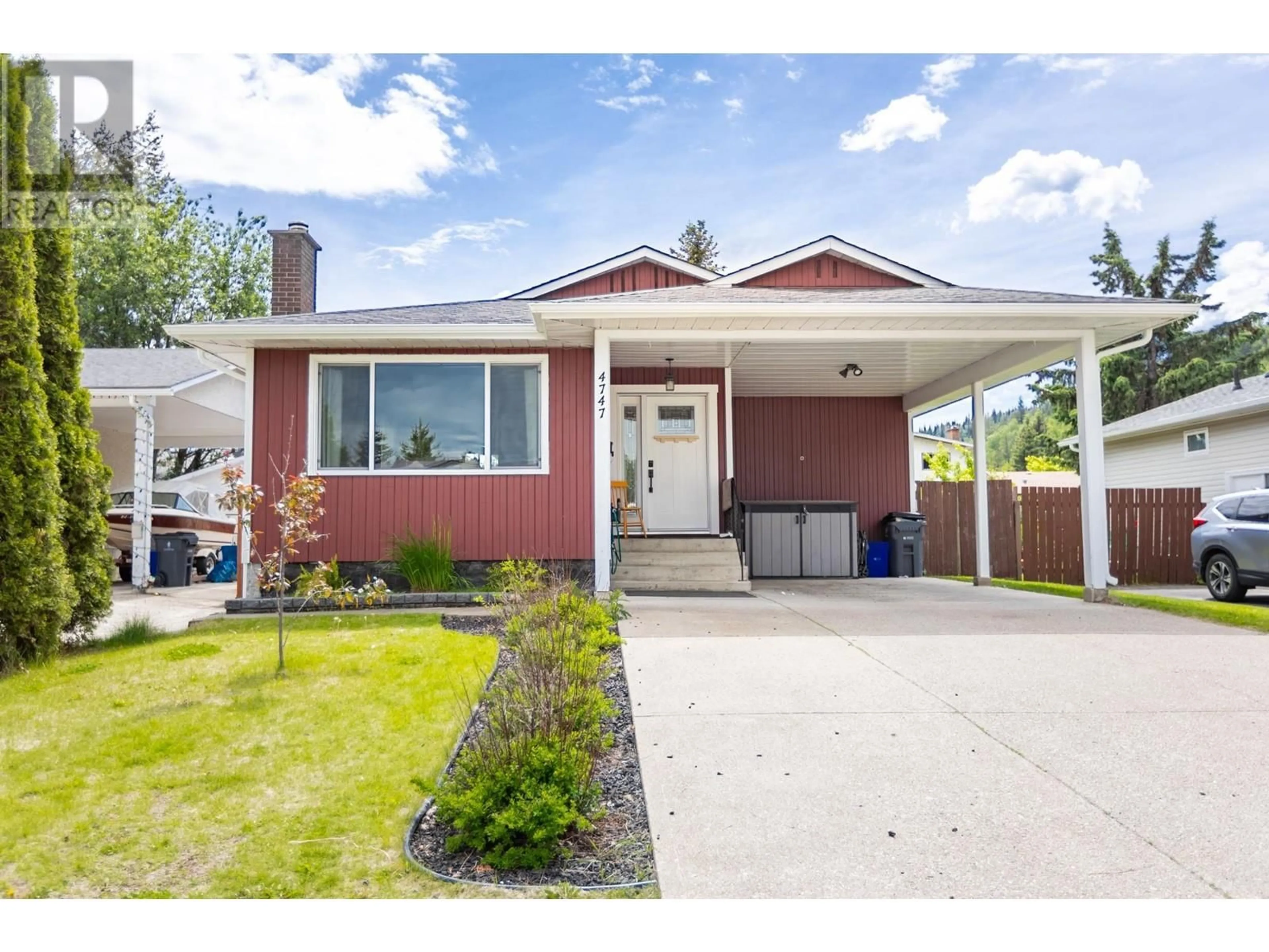 Frontside or backside of a home for 4747 FREIMULLER AVENUE, Prince George British Columbia V2M6M6