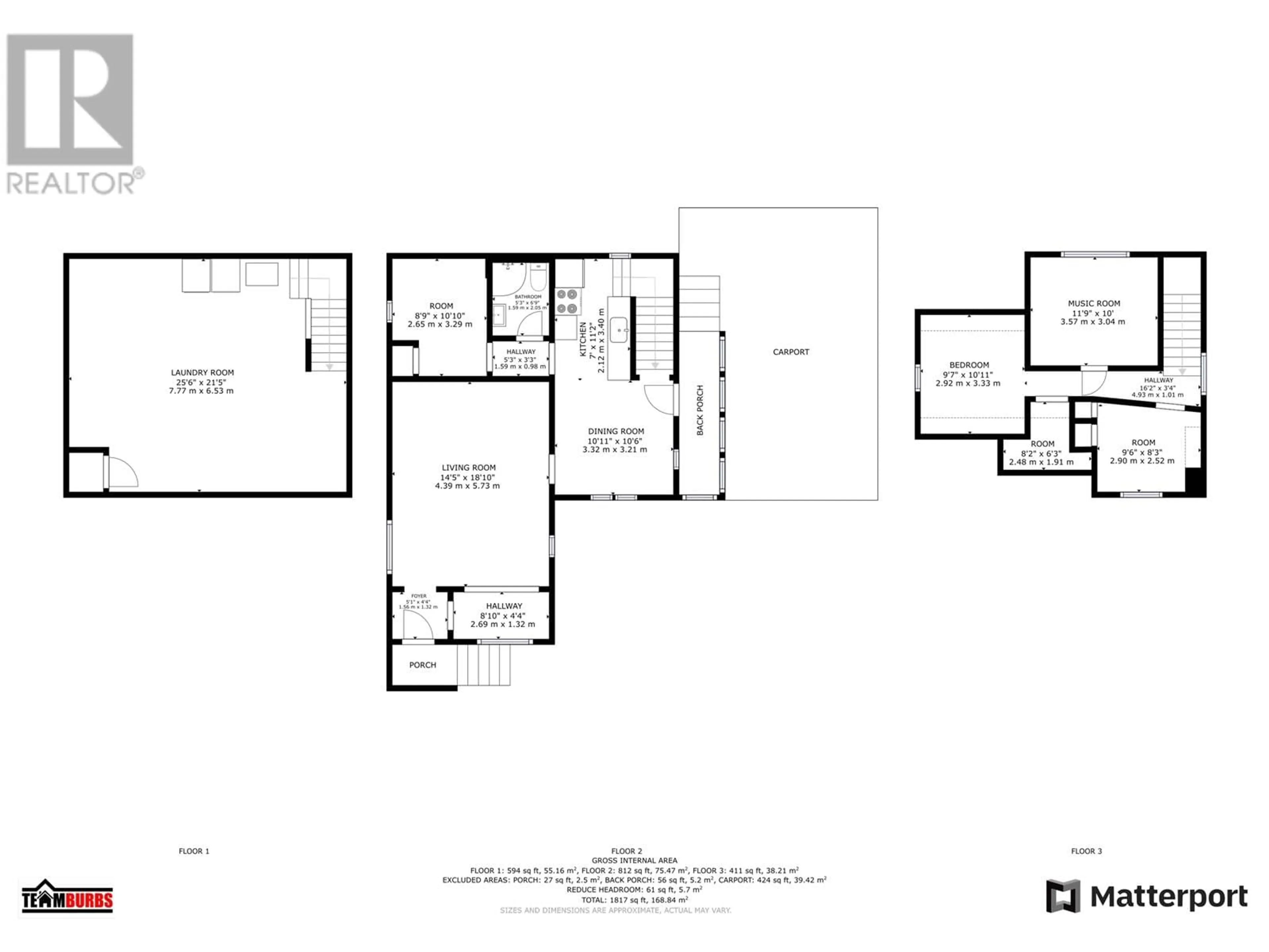 Floor plan for 783 ABBOTT DRIVE, Quesnel British Columbia V2J1H7