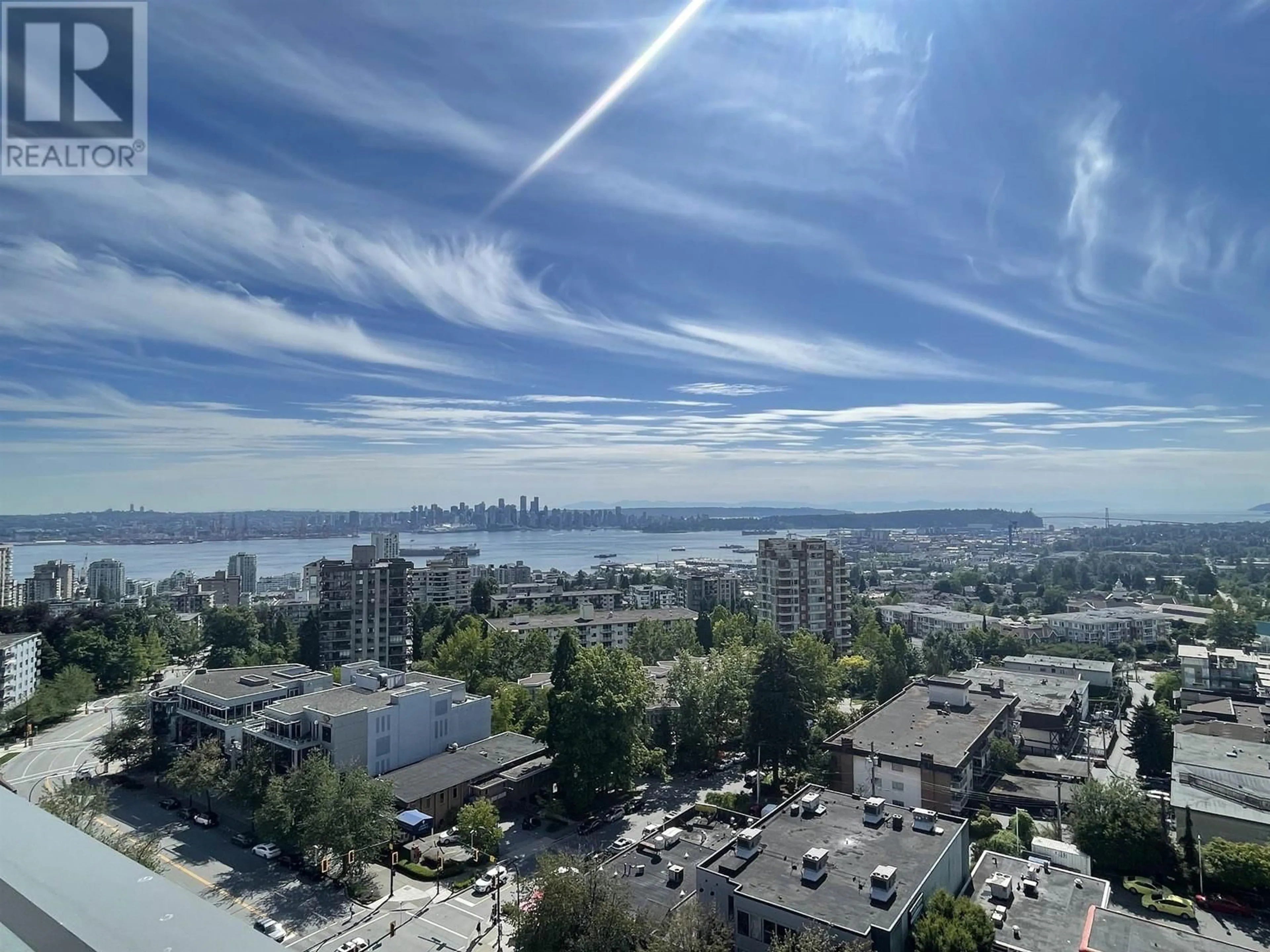 A pic from exterior of the house or condo, the view of city buildings for 1403 111 E 13TH STREET, North Vancouver British Columbia V7L0C7