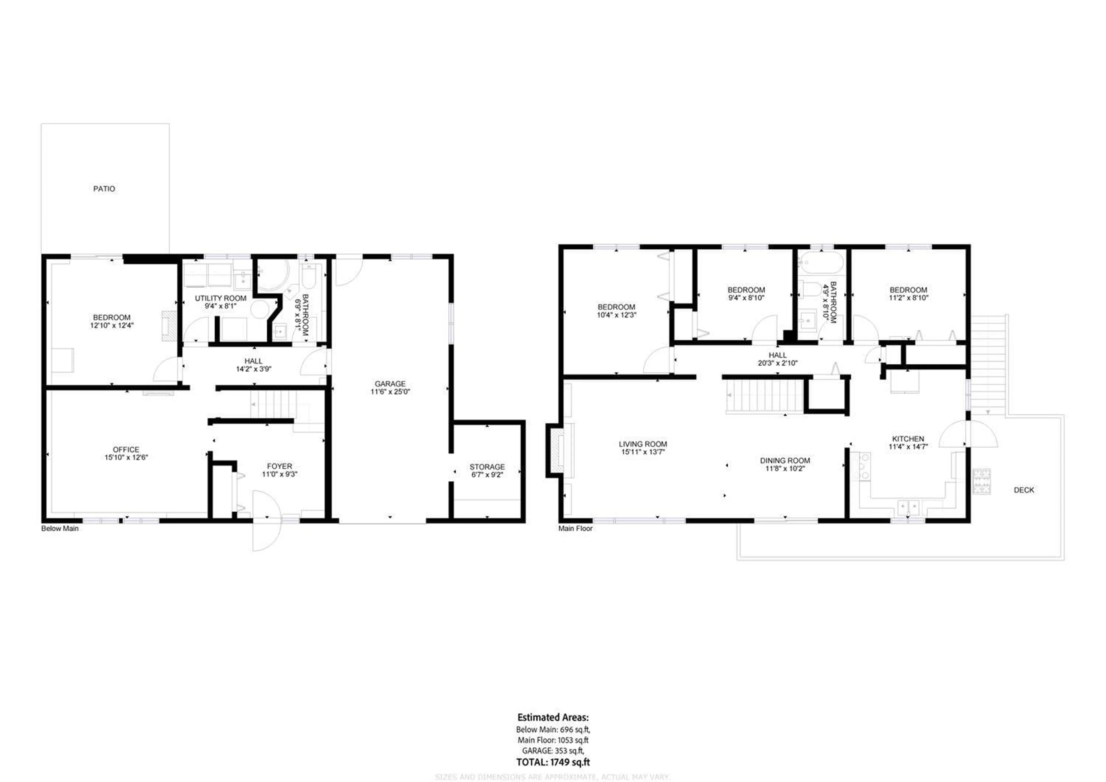 Floor plan for 8912 HAZEL STREET, Chilliwack British Columbia V2P6Y9