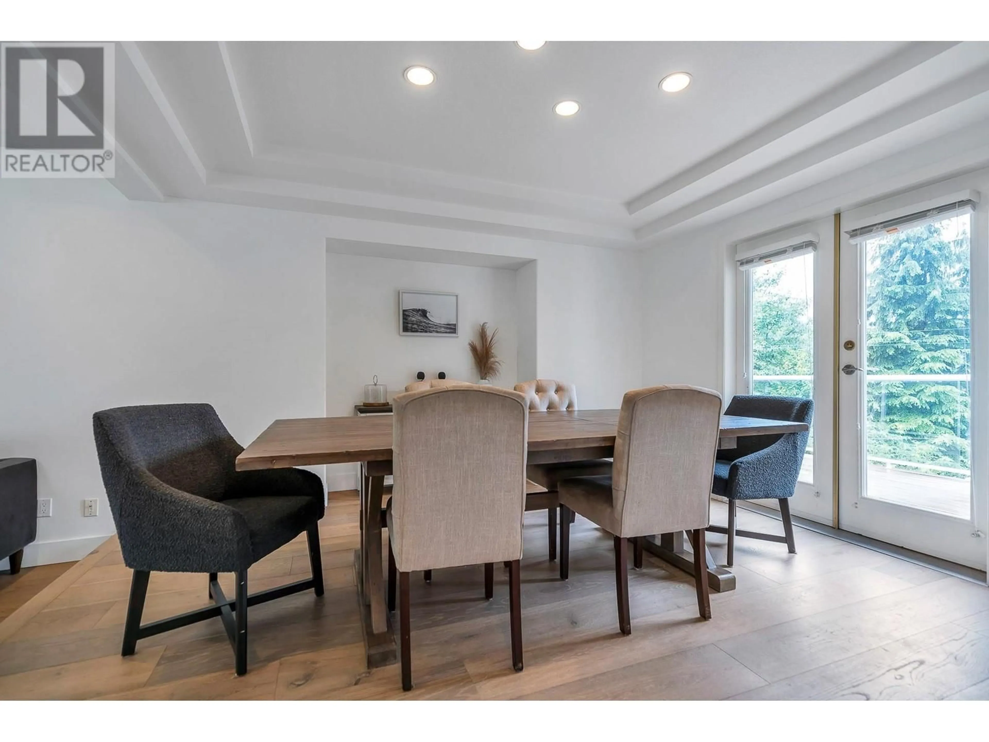 Dining room, wood floors for 4208 BEDWELL BAY ROAD, Belcarra British Columbia V3H4R1