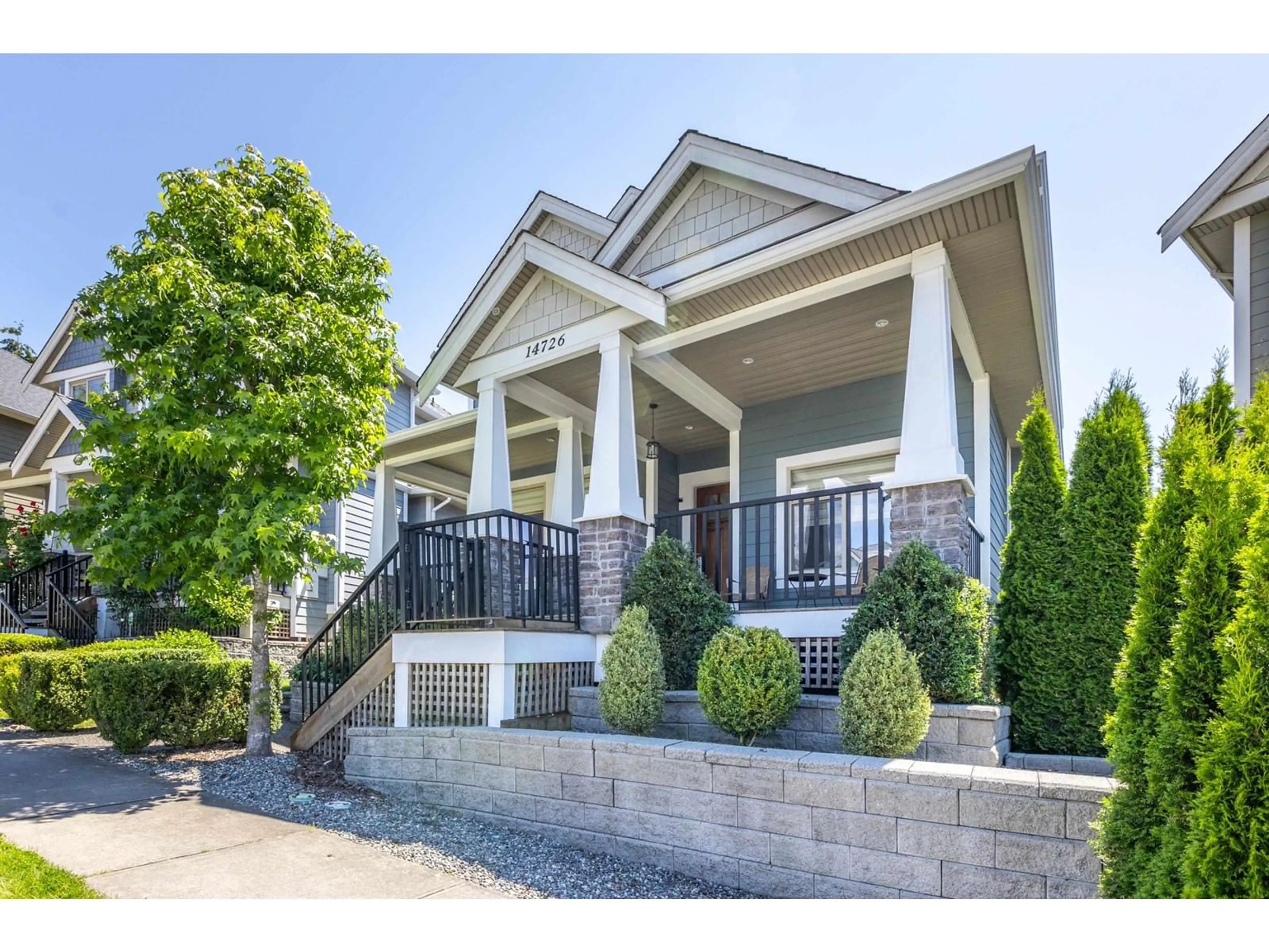 Frontside or backside of a home for 14726 32A AVENUE, Surrey British Columbia V4P1Z8