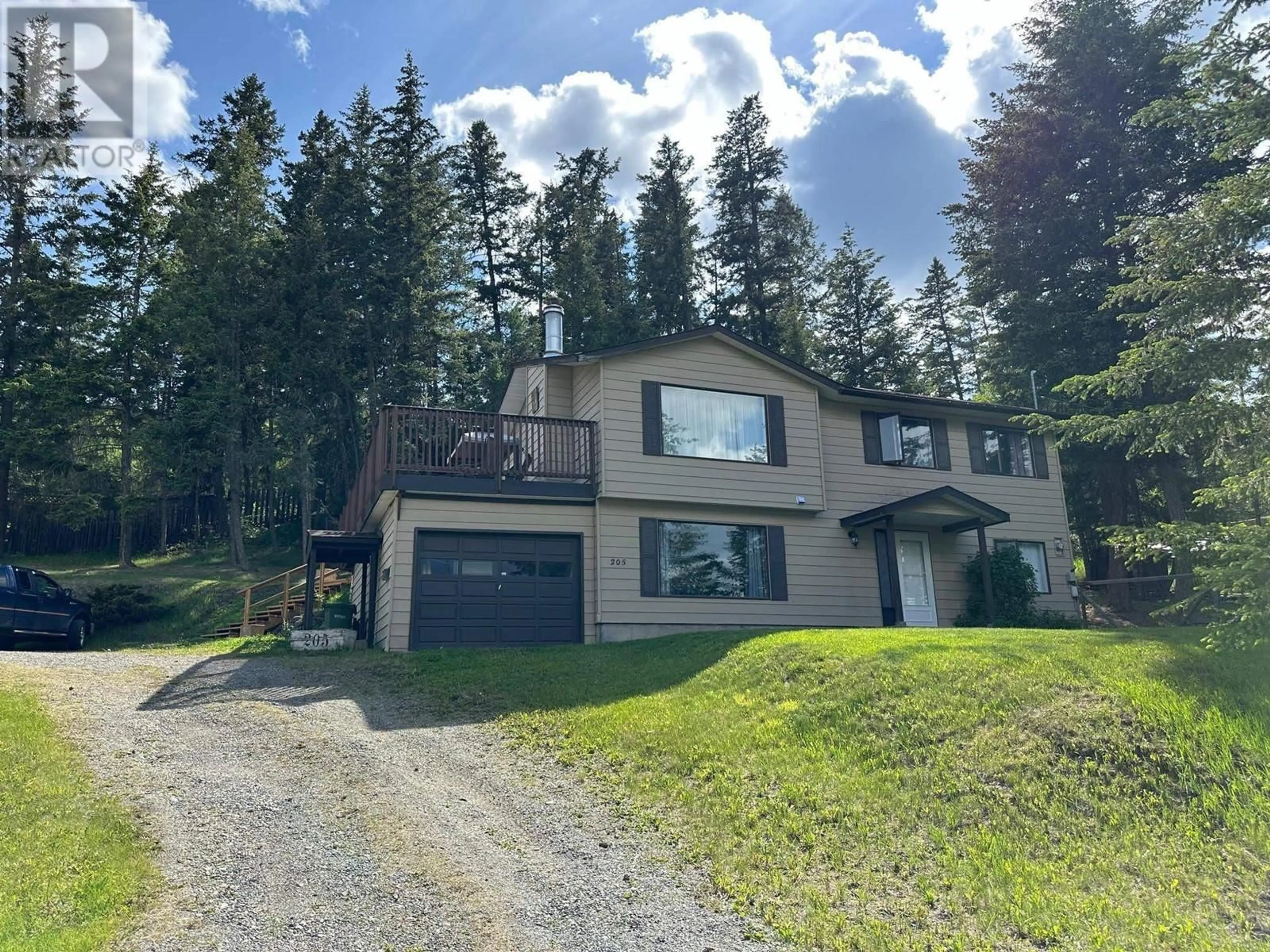 Frontside or backside of a home for 205 GIBBON ROAD, Williams Lake British Columbia V2G3N1