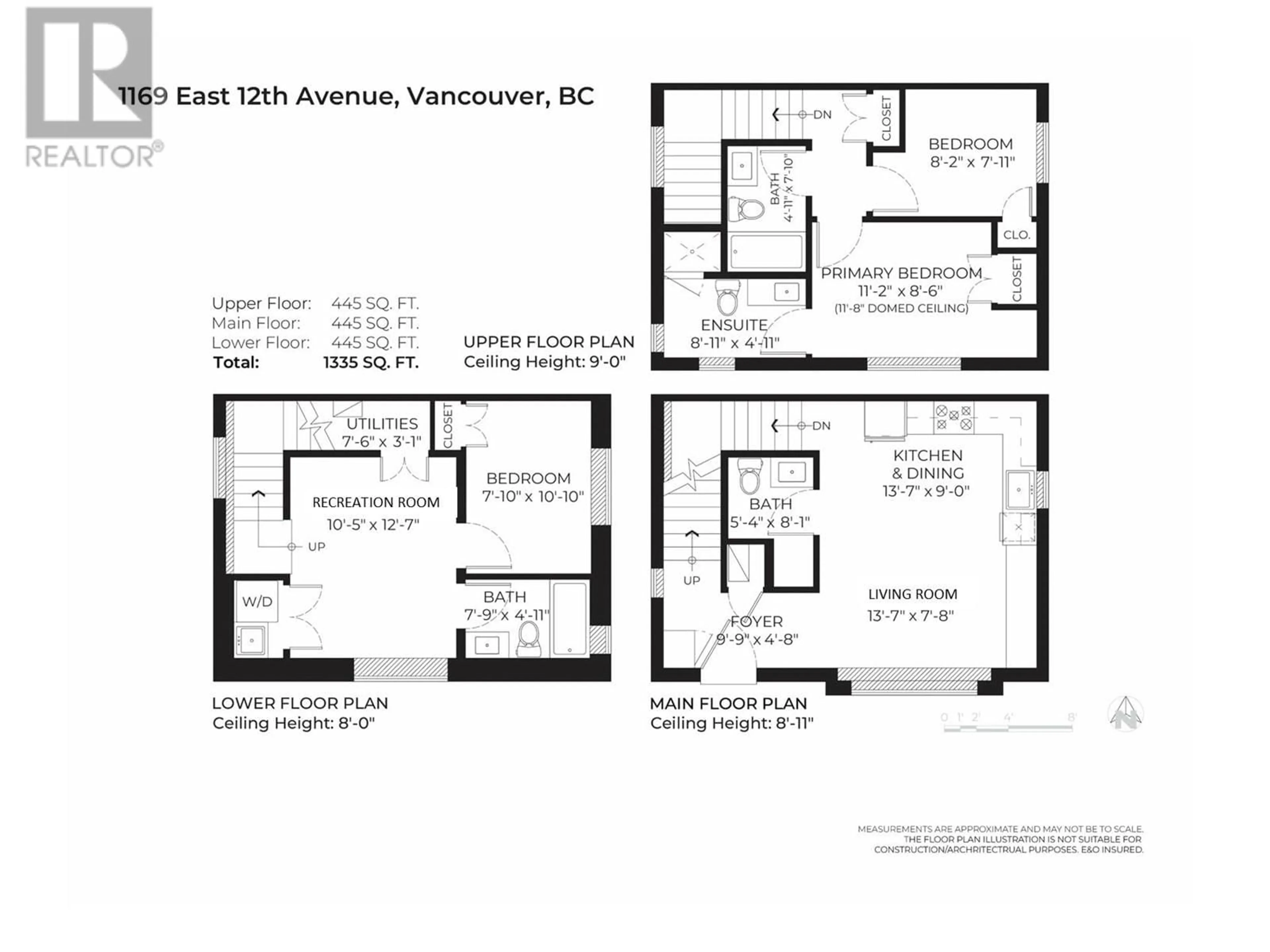 Floor plan for 1169 E 12TH AVENUE, Vancouver British Columbia V5T2J8