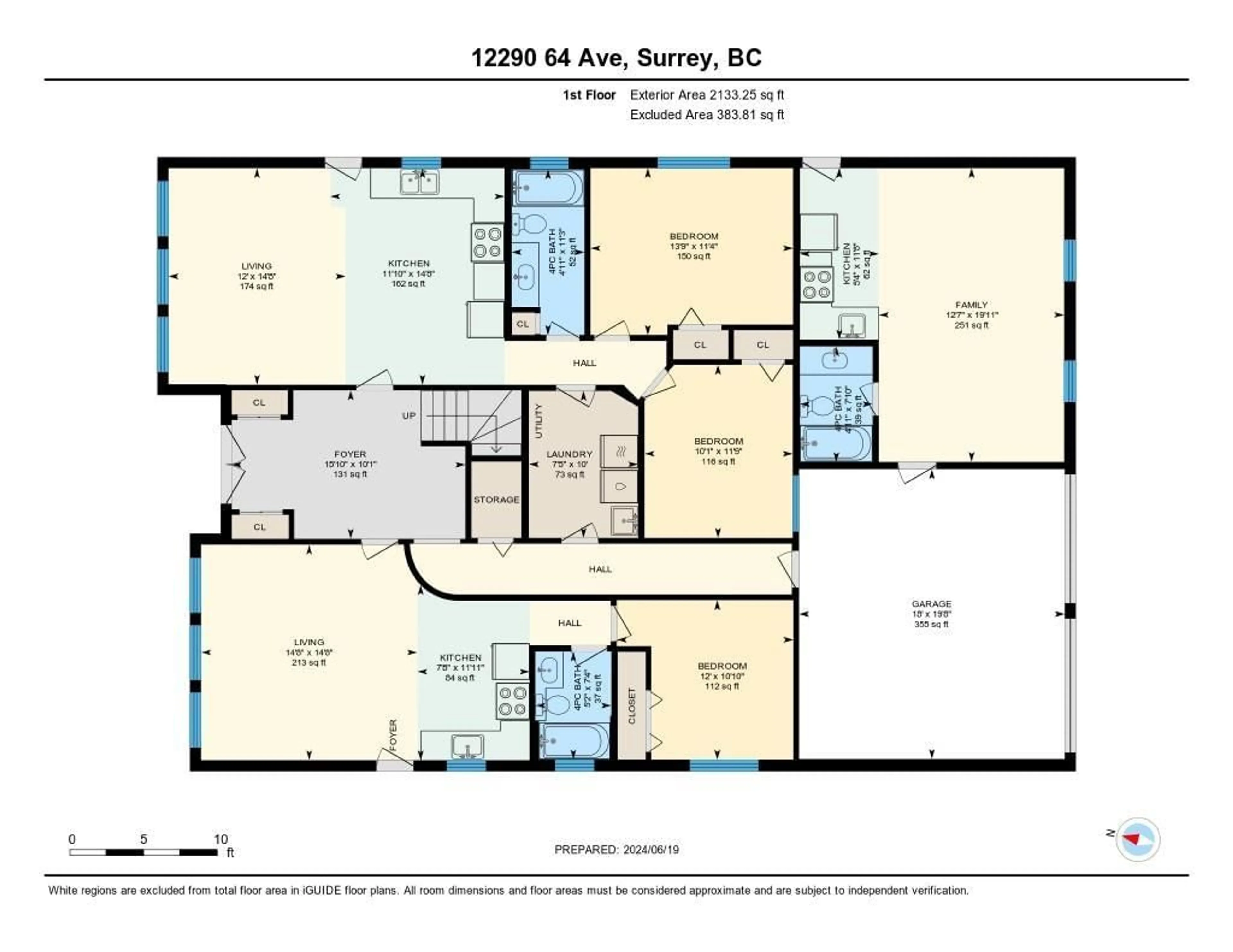 Floor plan for 12290 64 AVENUE, Surrey British Columbia V3W1W7
