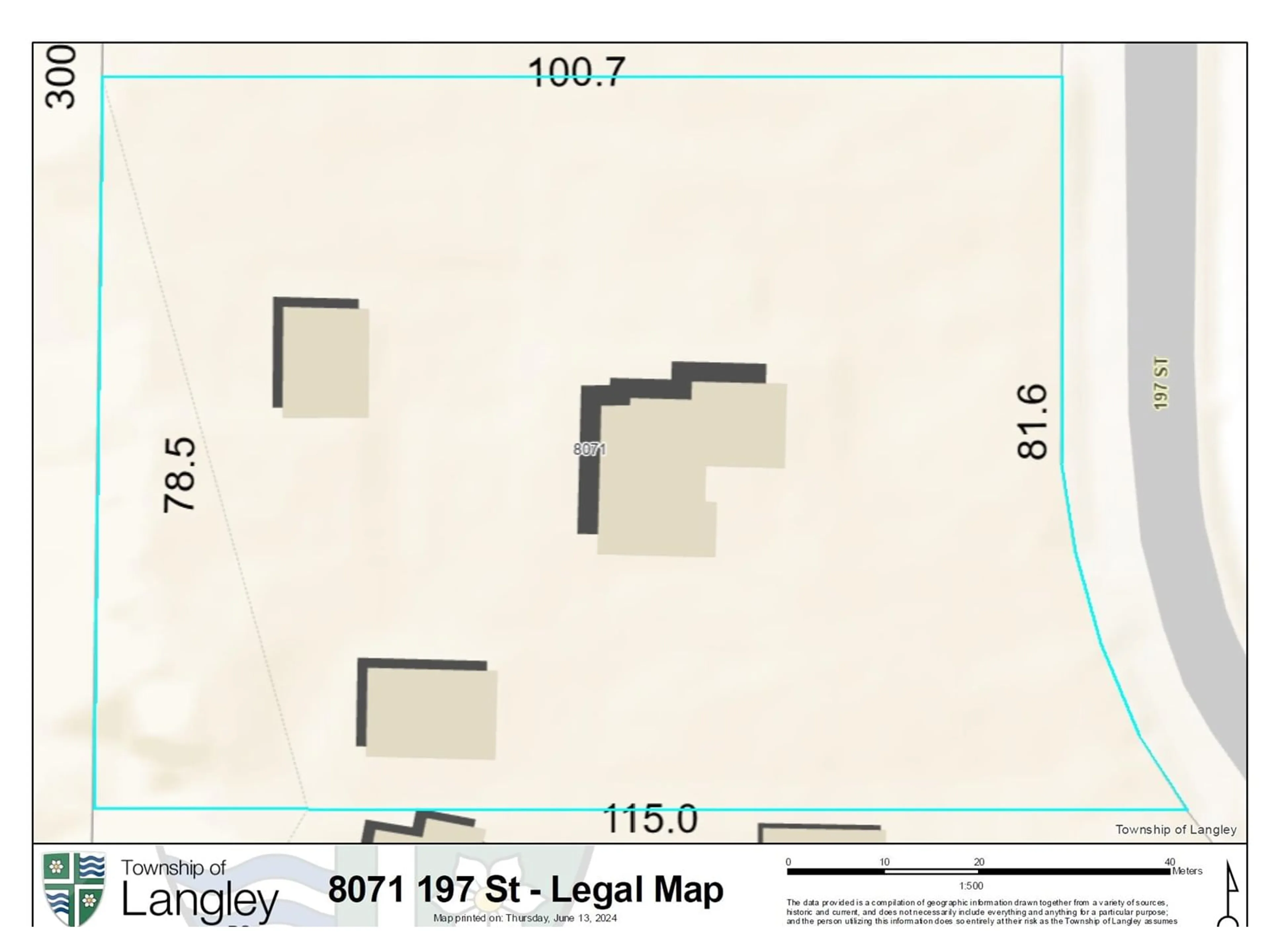 Floor plan for 8071 197, Langley British Columbia V2Y1Y4