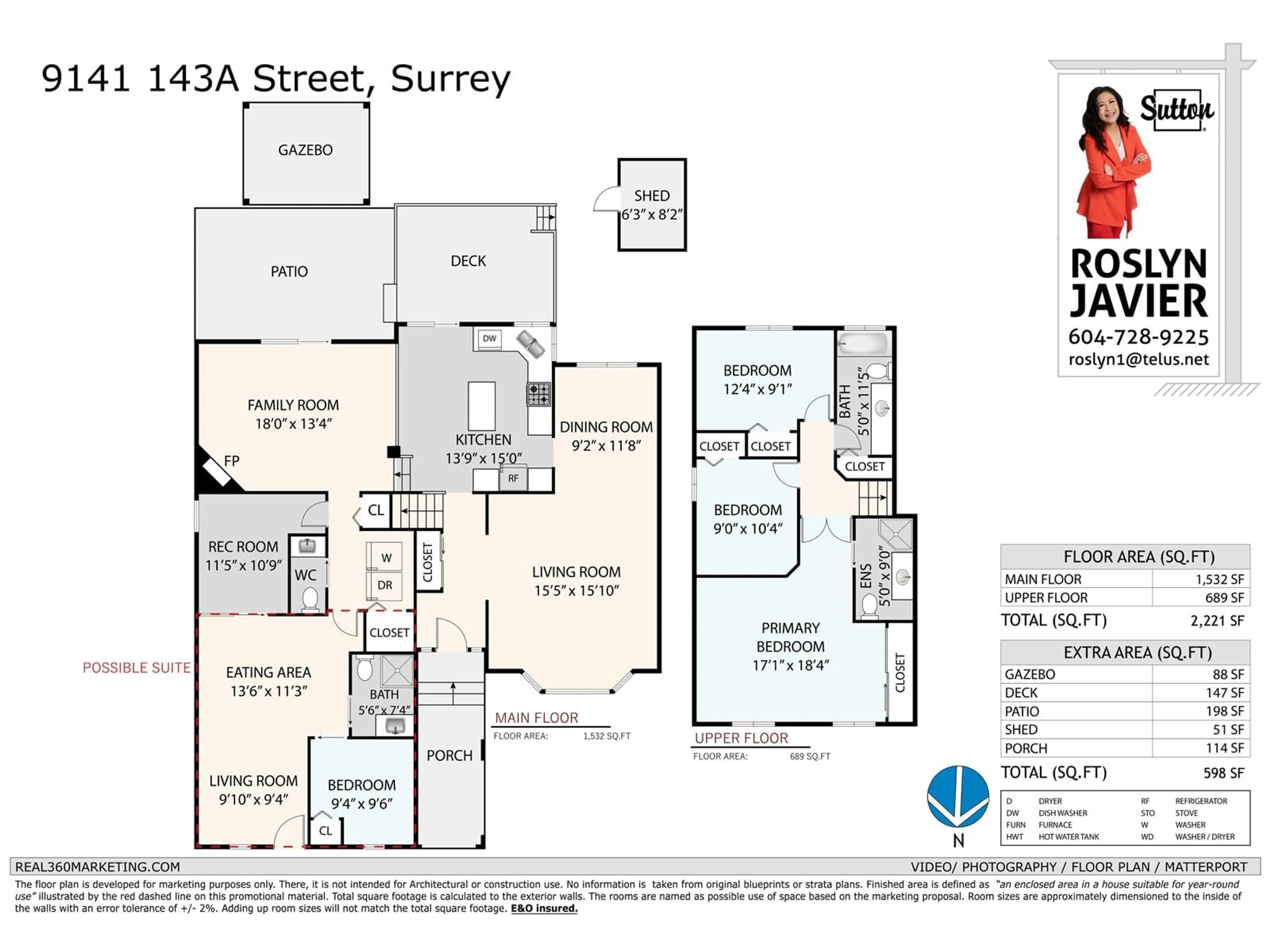 Floor plan for 9141 143A STREET, Surrey British Columbia V3V7T7