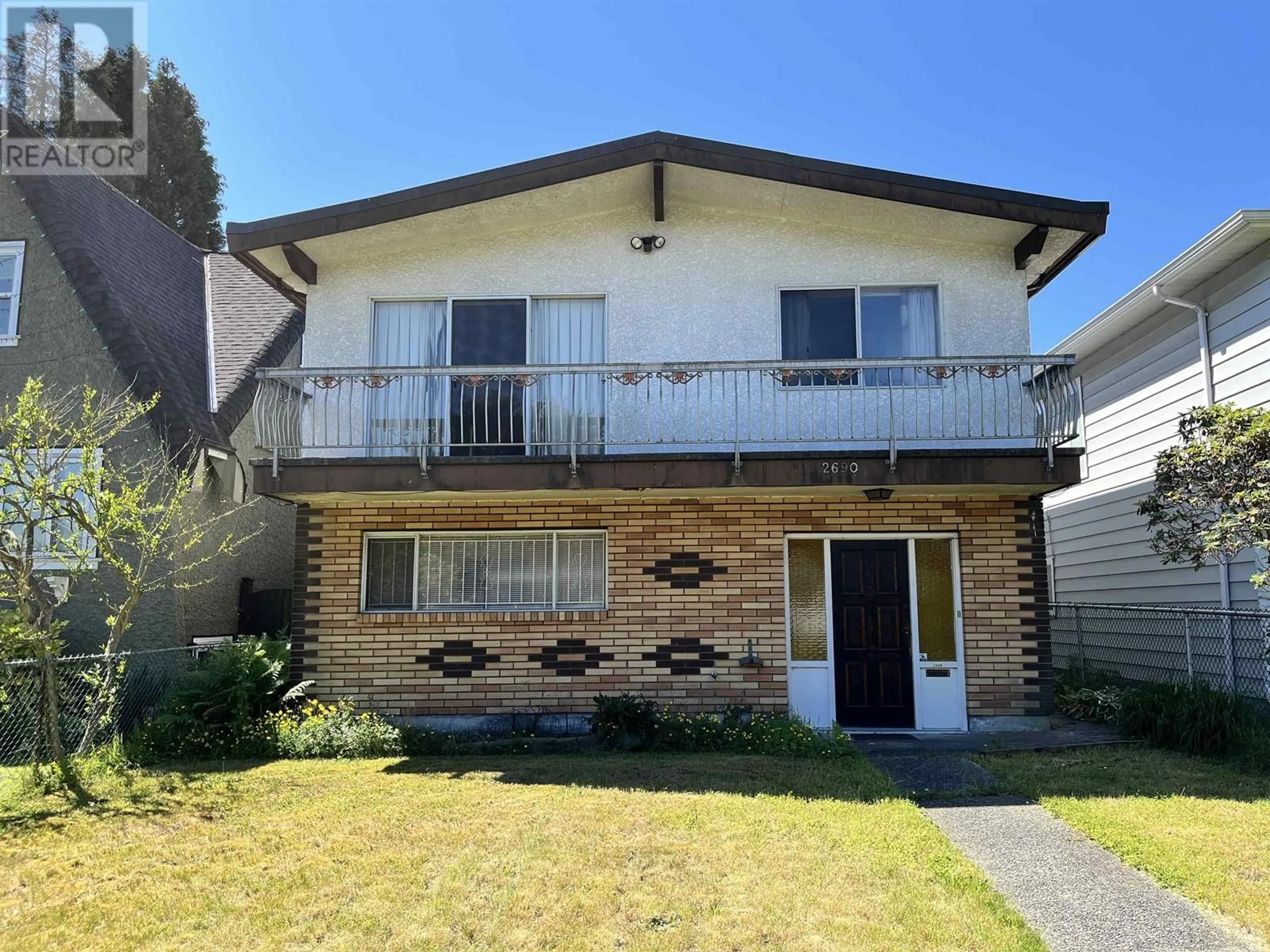 Frontside or backside of a home for 2690 TRINITY STREET, Vancouver British Columbia V5K1E4