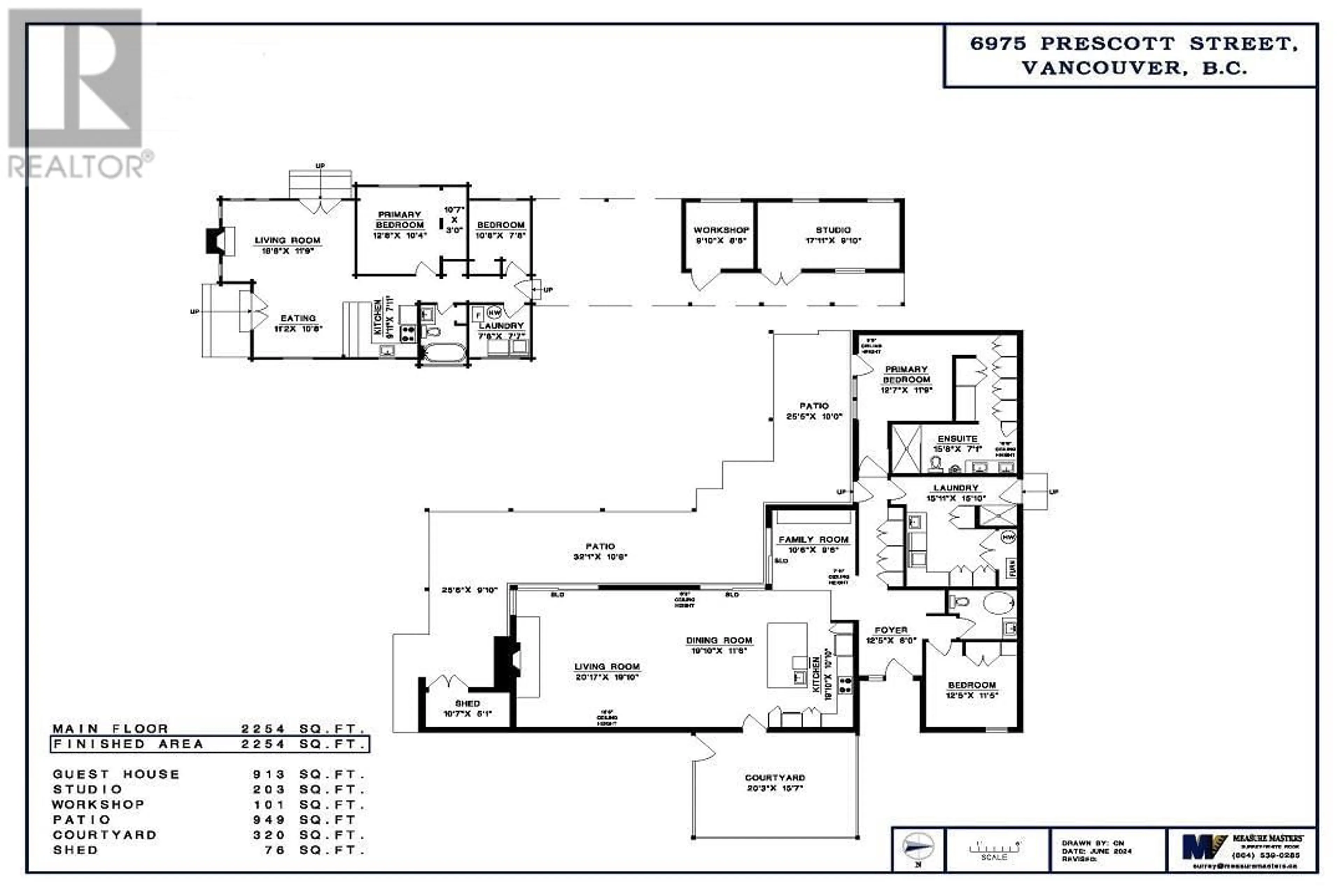 Floor plan for 6975 PRESCOTT STREET, Vancouver British Columbia V6N1N2