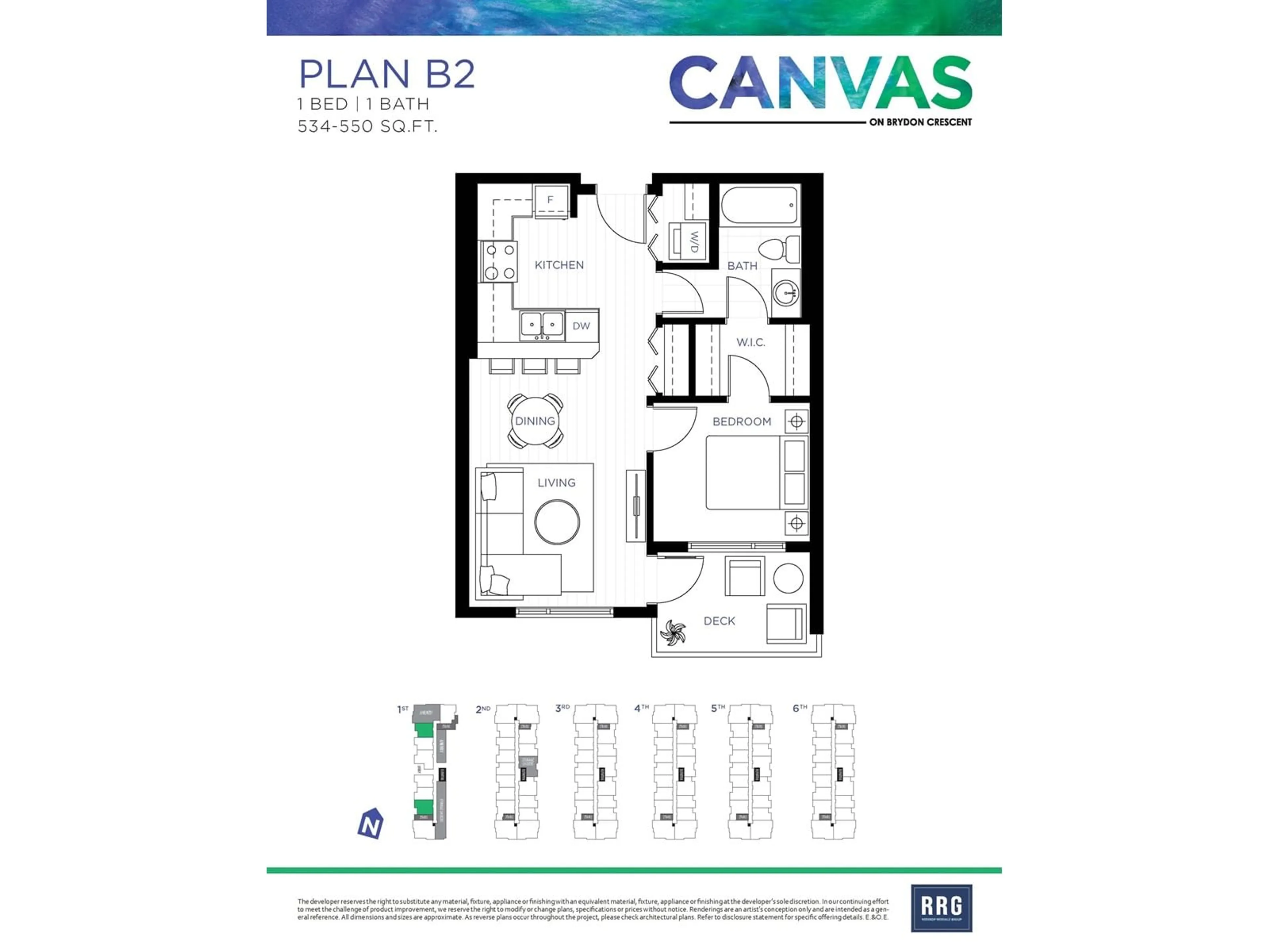 Floor plan for 102 5504 BRYDON CRESCENT, Langley British Columbia V3A4A4