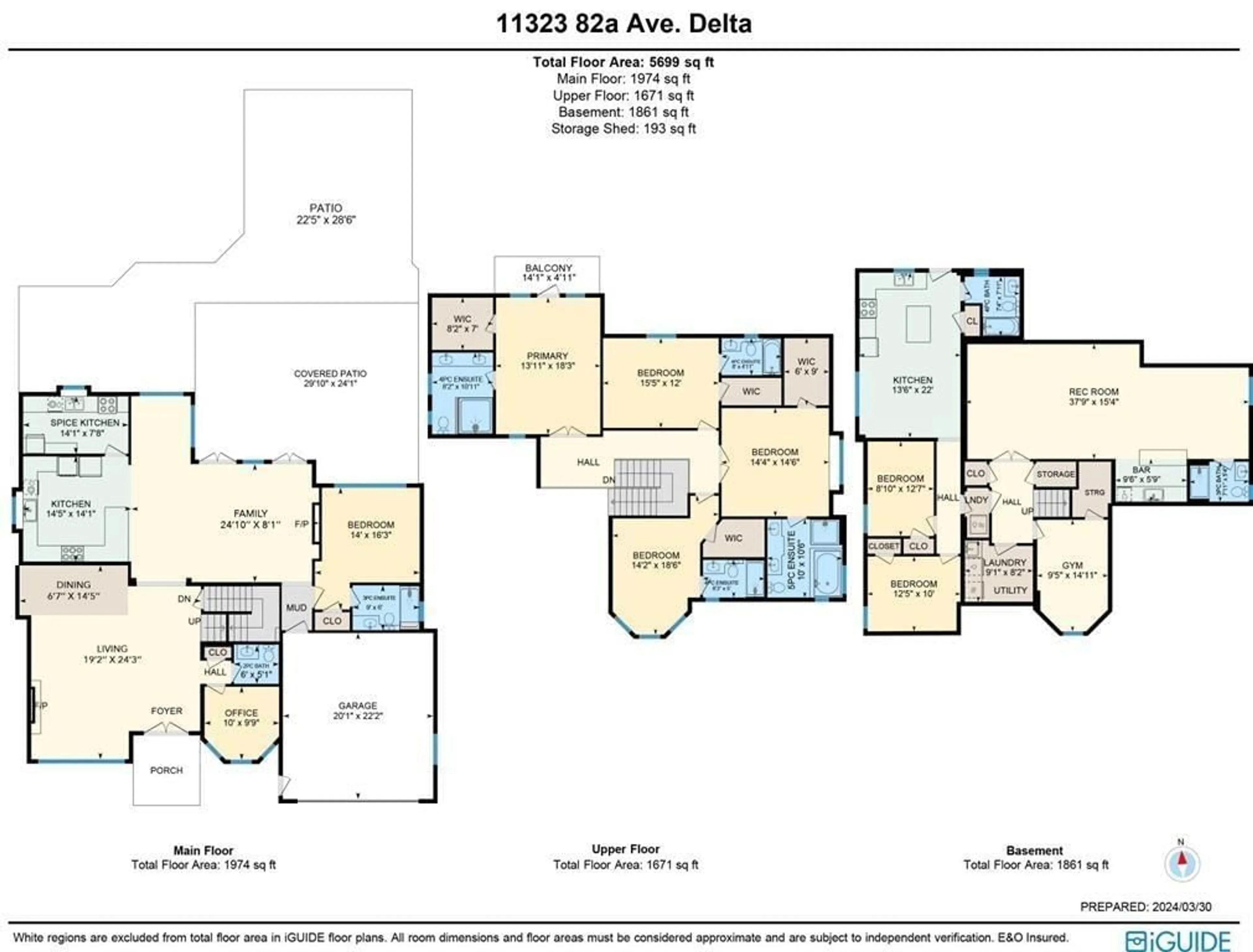 Floor plan for 11323 82A AVENUE, Delta British Columbia V4C2E3