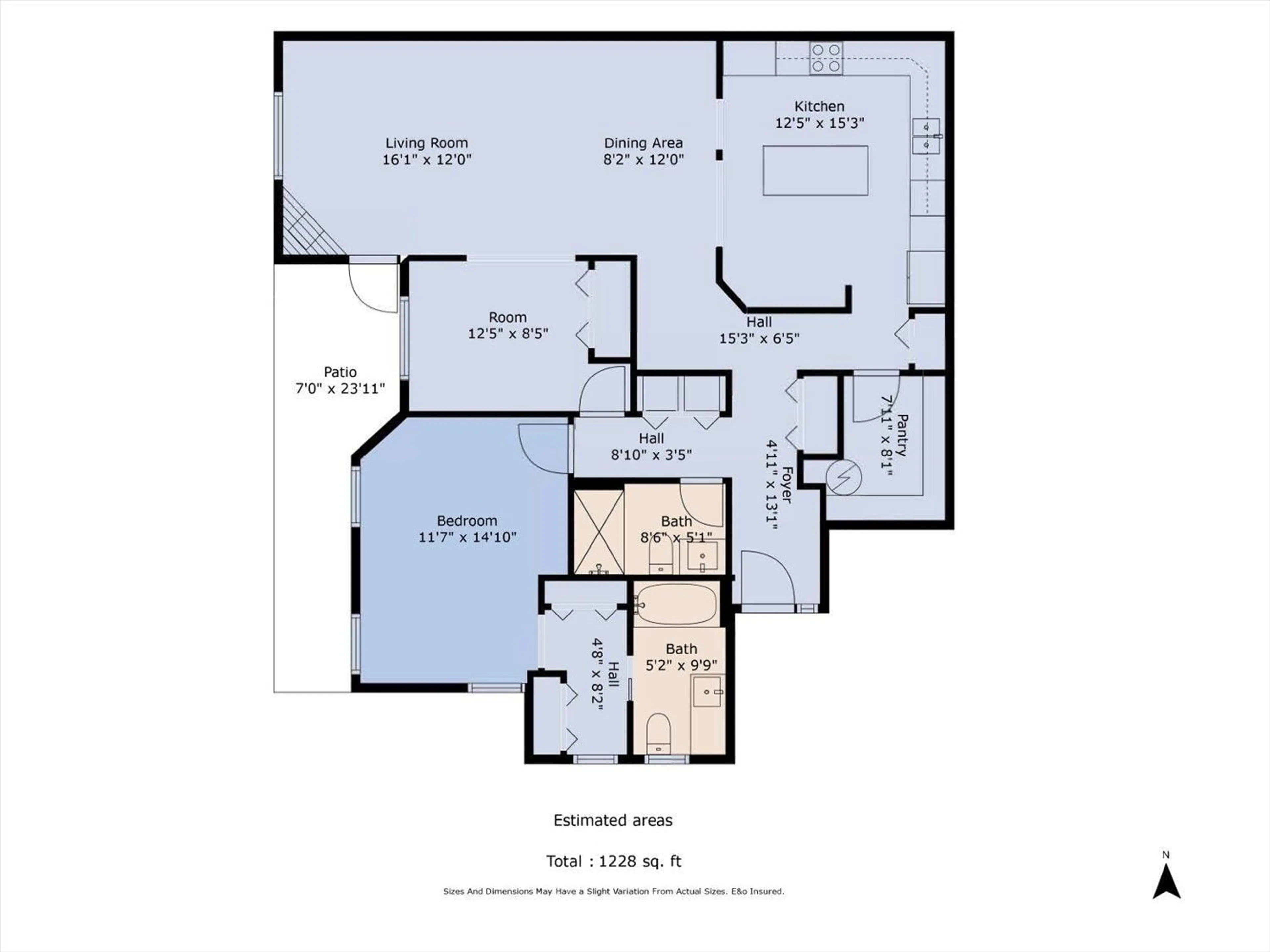 Floor plan for 5 3292 VERNON TERRACE, Abbotsford British Columbia V2S6W7