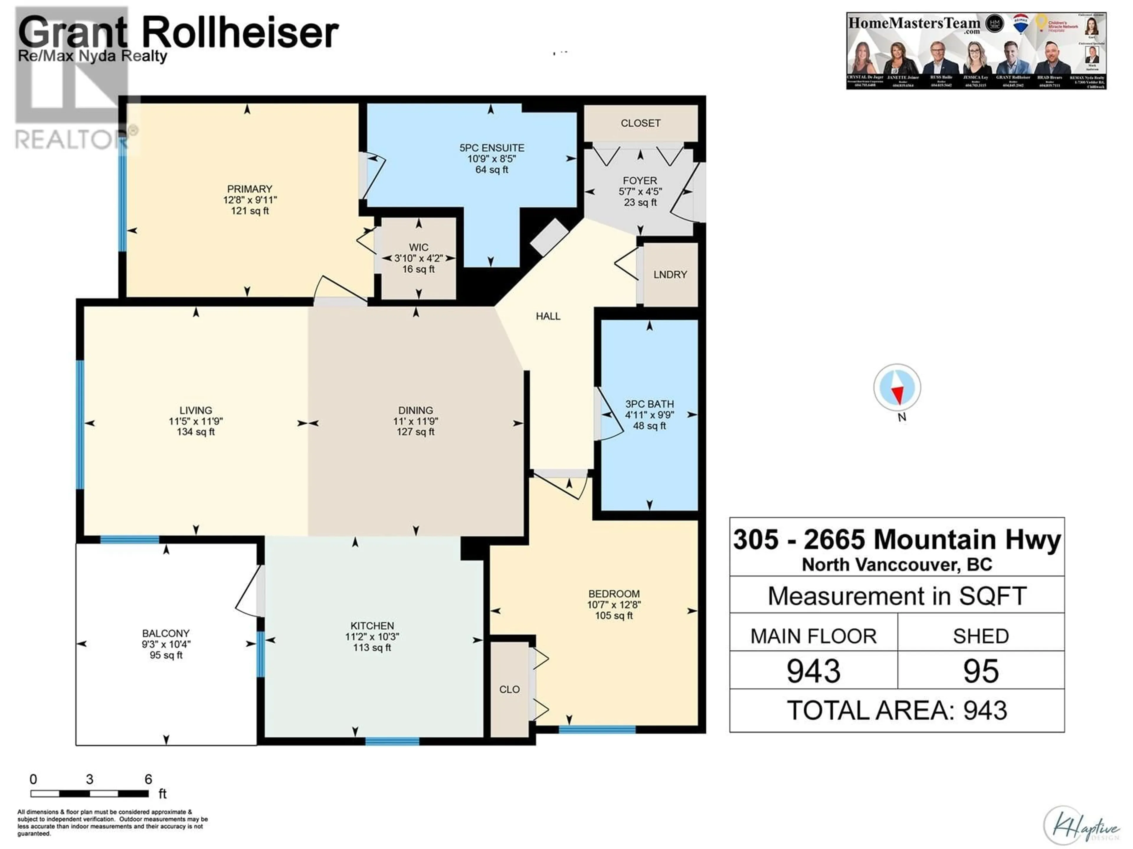 Floor plan for 305 2665 MOUNTAIN HIGHWAY, North Vancouver British Columbia V7J0A8