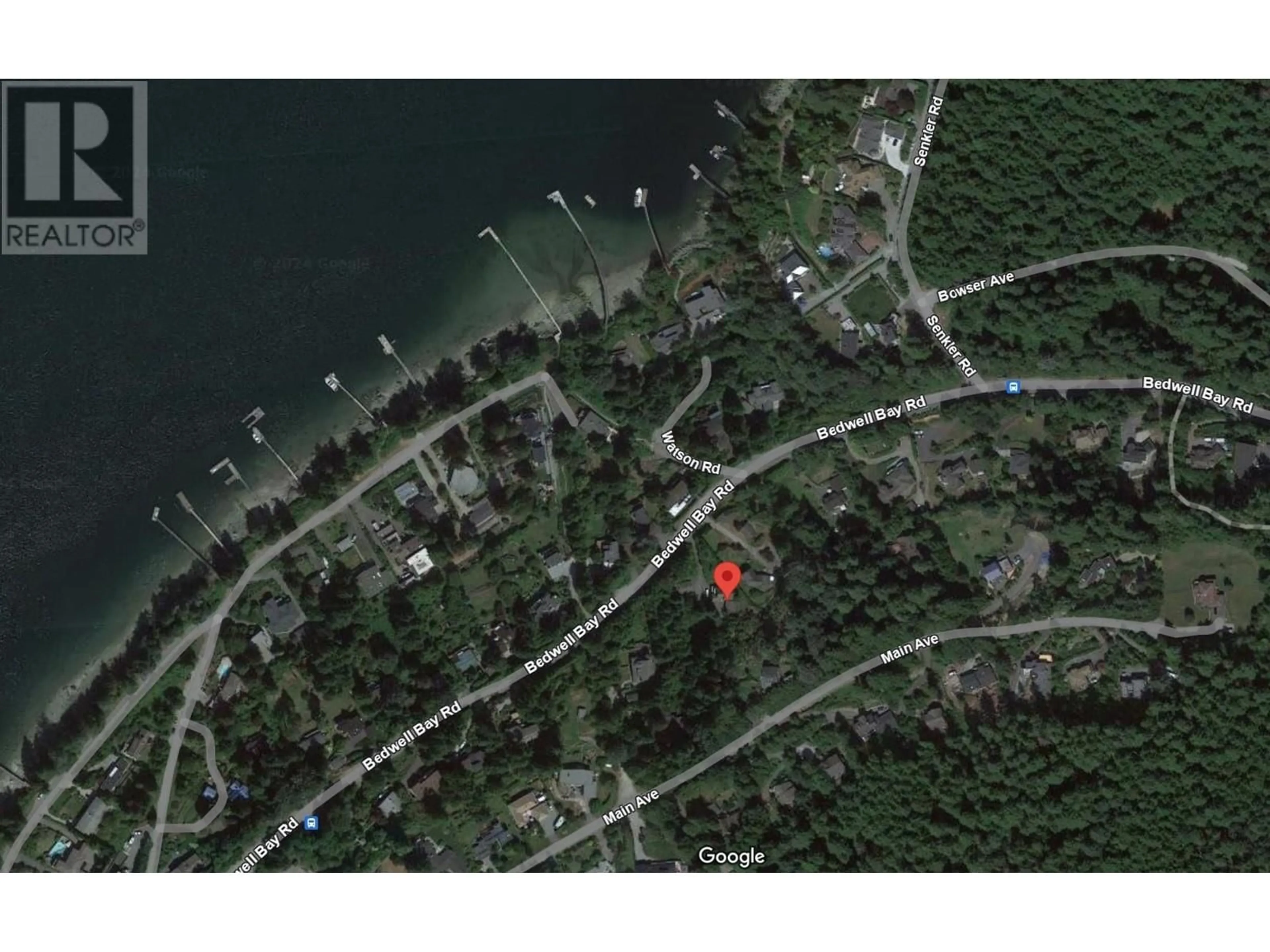 Picture of a map for 3450 BEDWELL BAY ROAD, Belcarra British Columbia V3H4S2