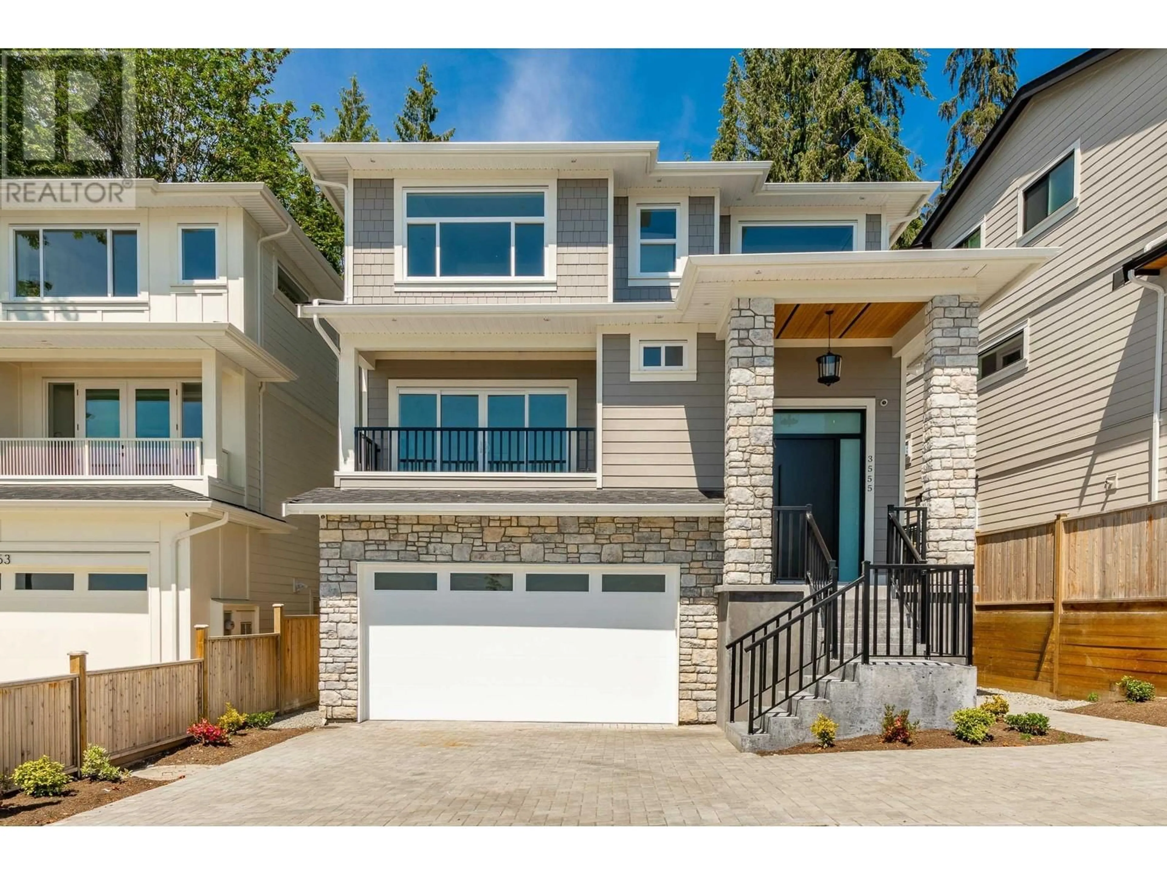 Frontside or backside of a home for 3555 MONSON CRESCENT, Coquitlam British Columbia V3B0S2