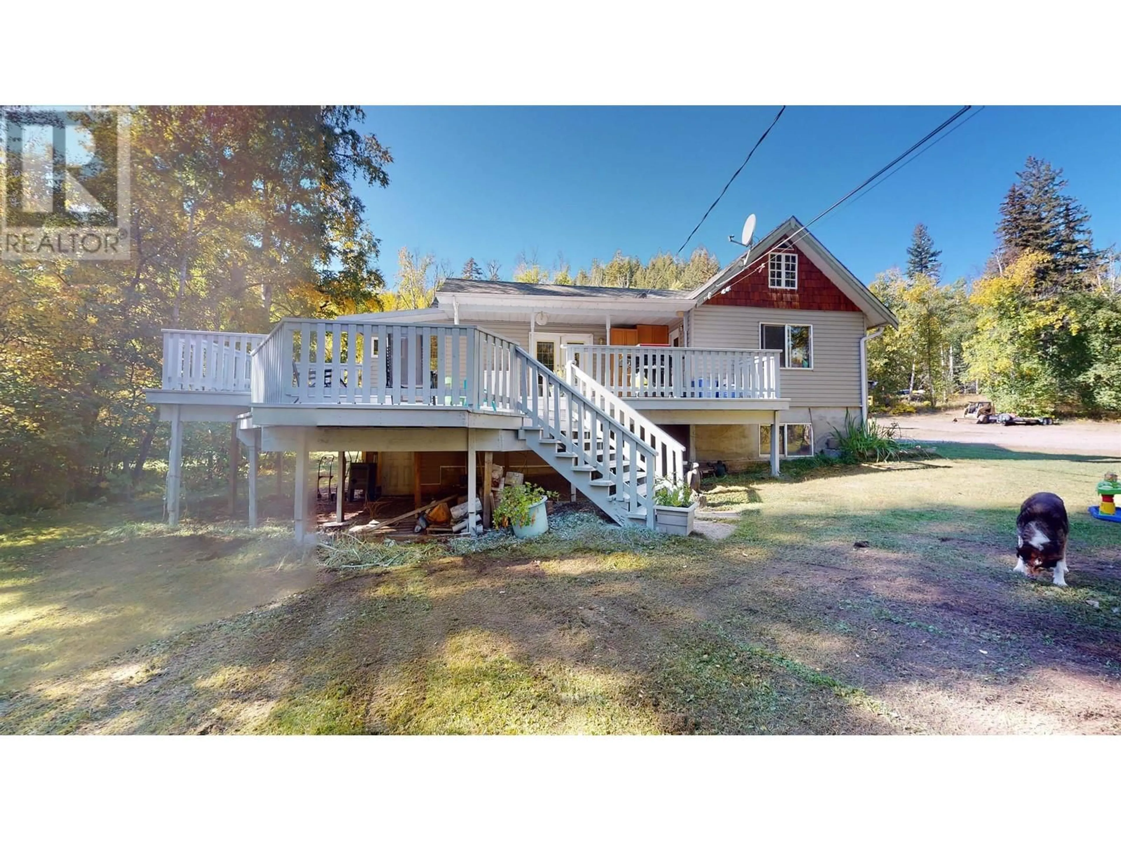 A pic from outside/outdoor area/front of a property/back of a property/a pic from drone, unknown for 1181 BERNADETTE ROAD, Quesnel British Columbia V2J6H9
