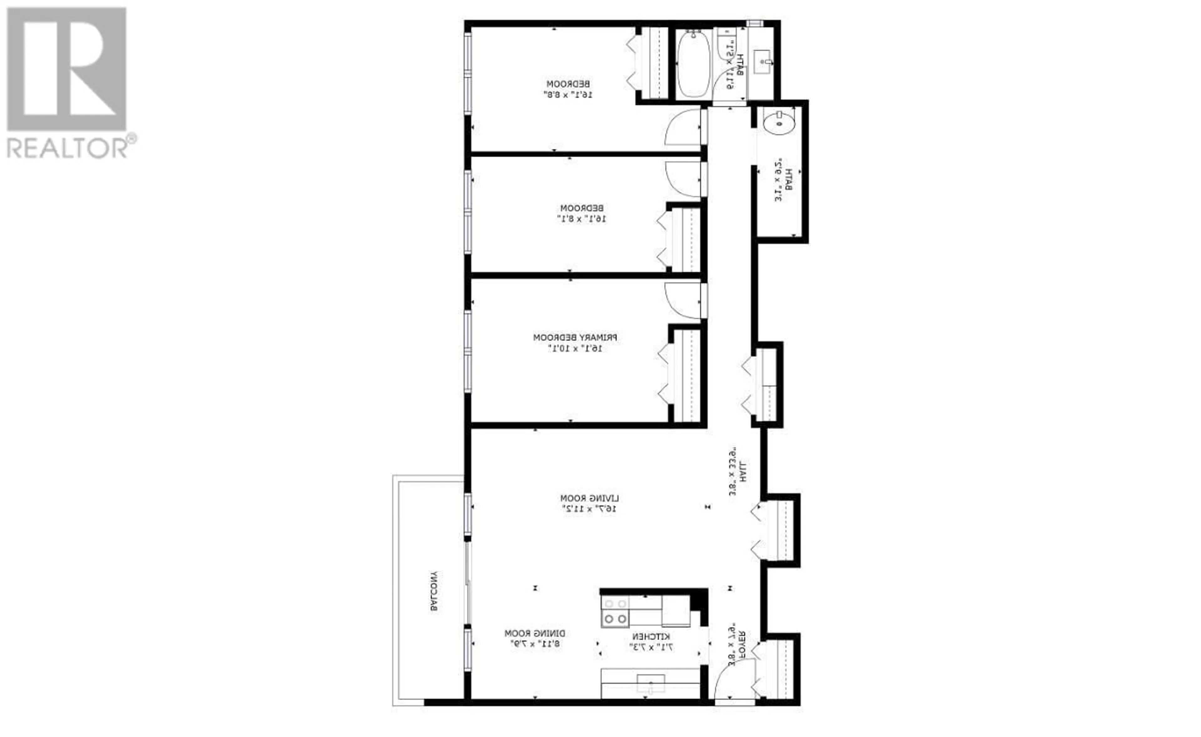 Floor plan for 125 5750 HASTINGS STREET, Burnaby British Columbia V5B1R6