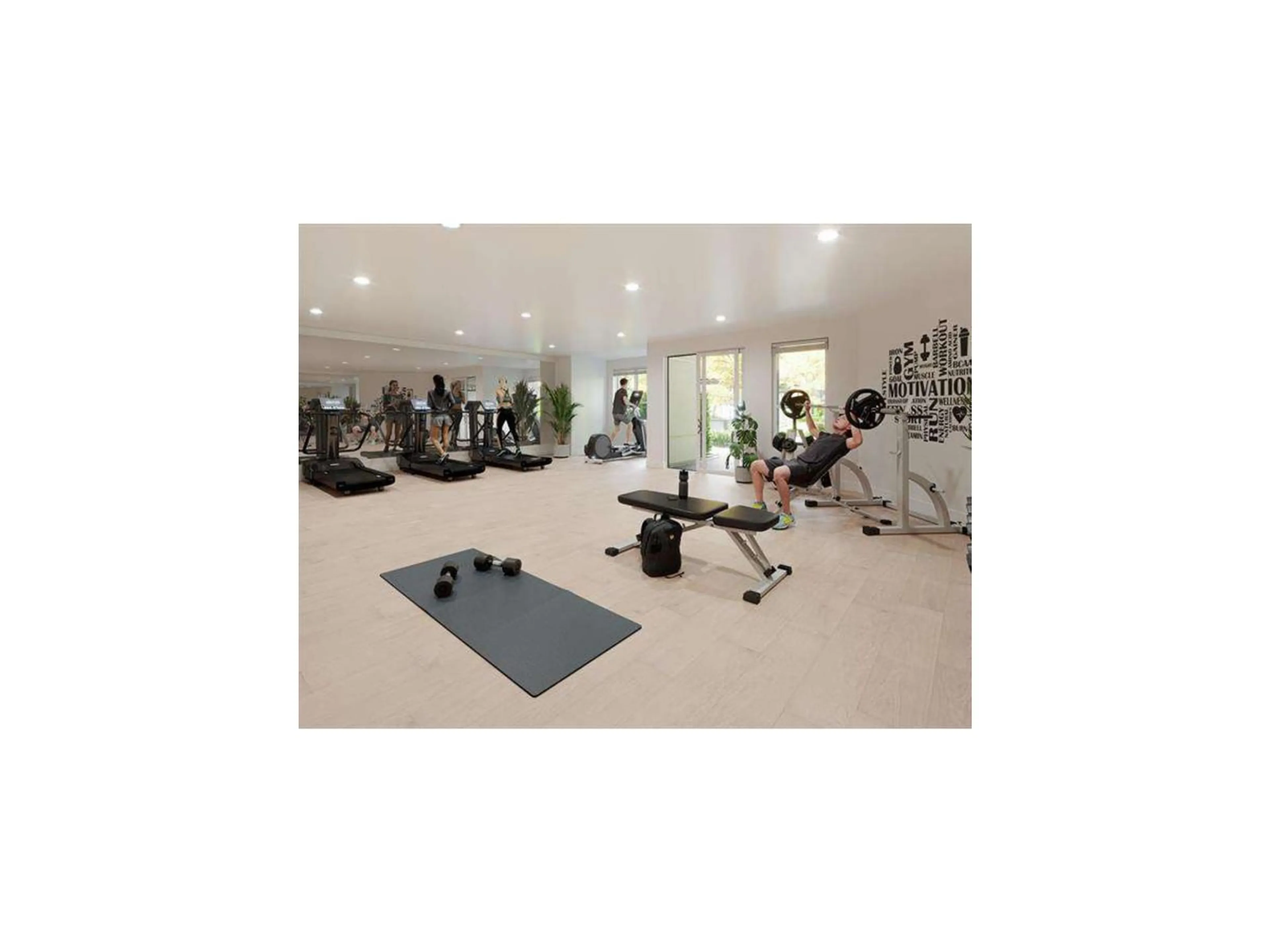 Gym or fitness room for 118 13458 95 AVENUE, Surrey British Columbia V3R7W4