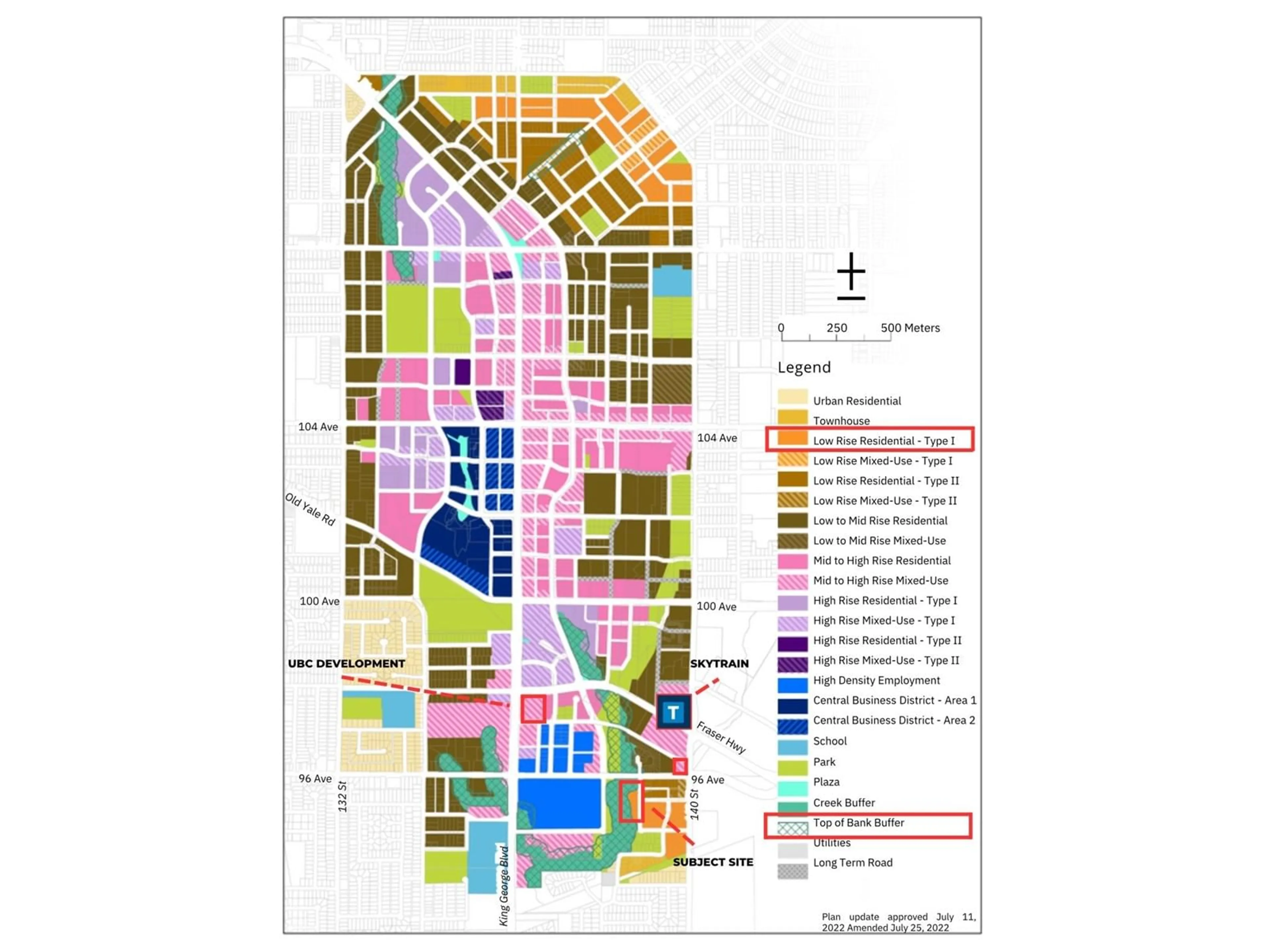 Picture of a map for 9543 139 STREET, Surrey British Columbia V3V5X7