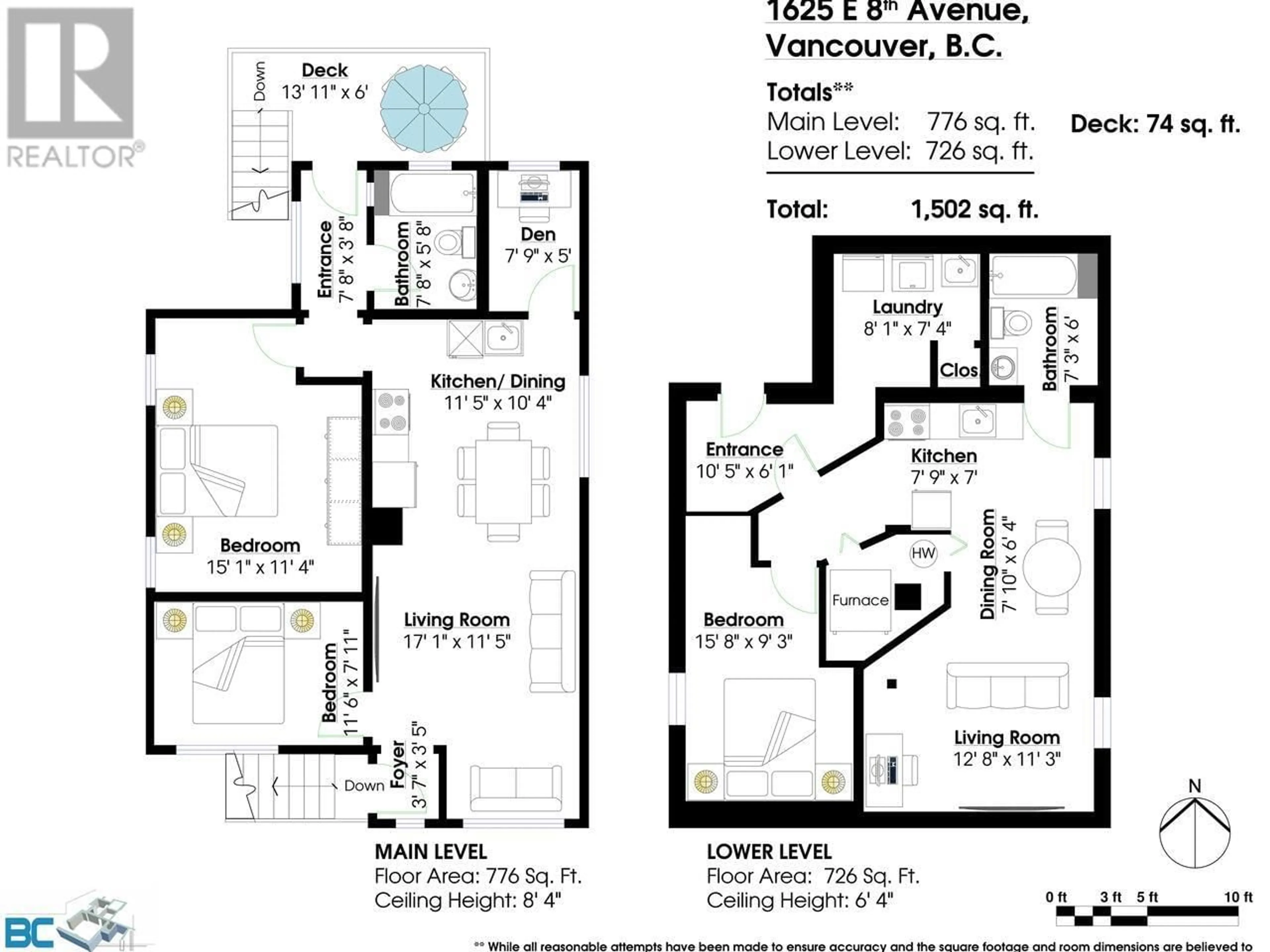 Floor plan for 1625 E 8TH AVENUE, Vancouver British Columbia V5N1T6