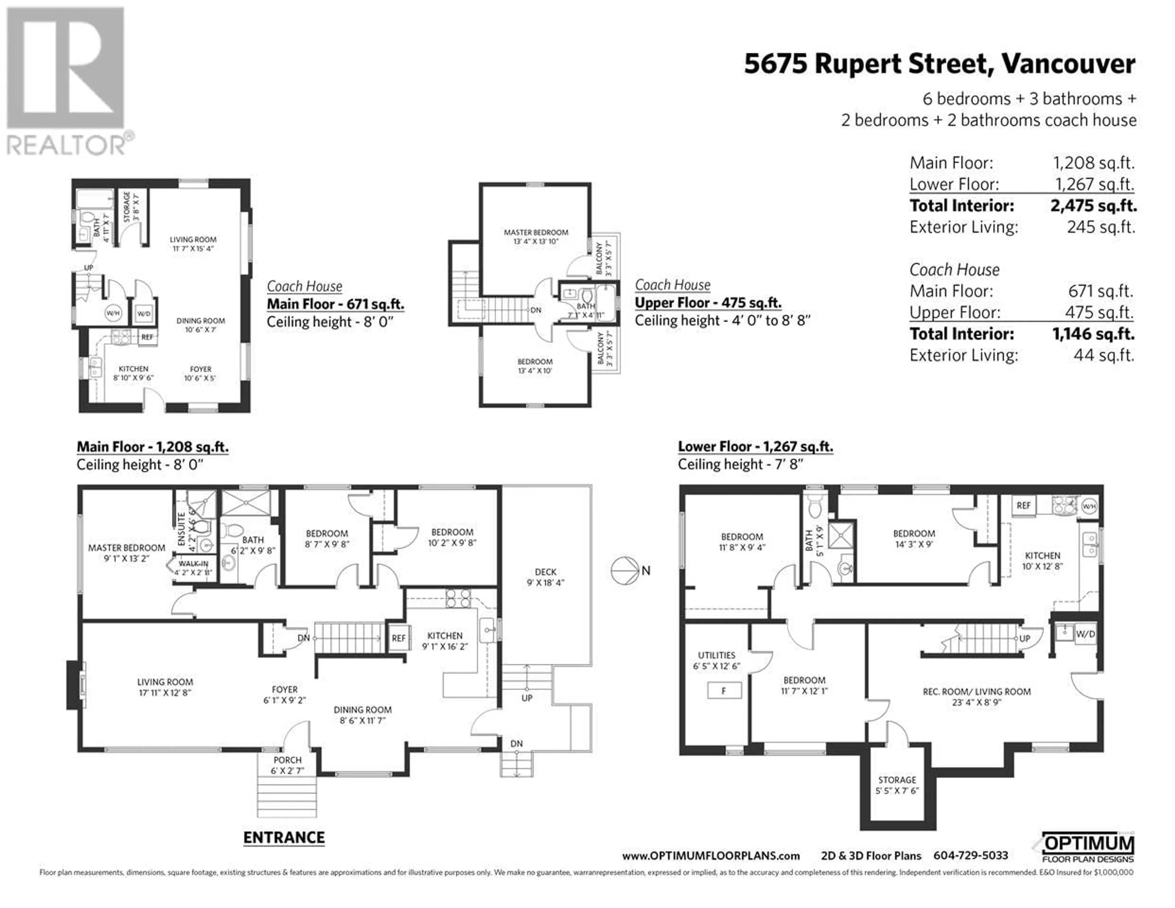 Floor plan for 5675 RUPERT STREET, Vancouver British Columbia V5R2K4