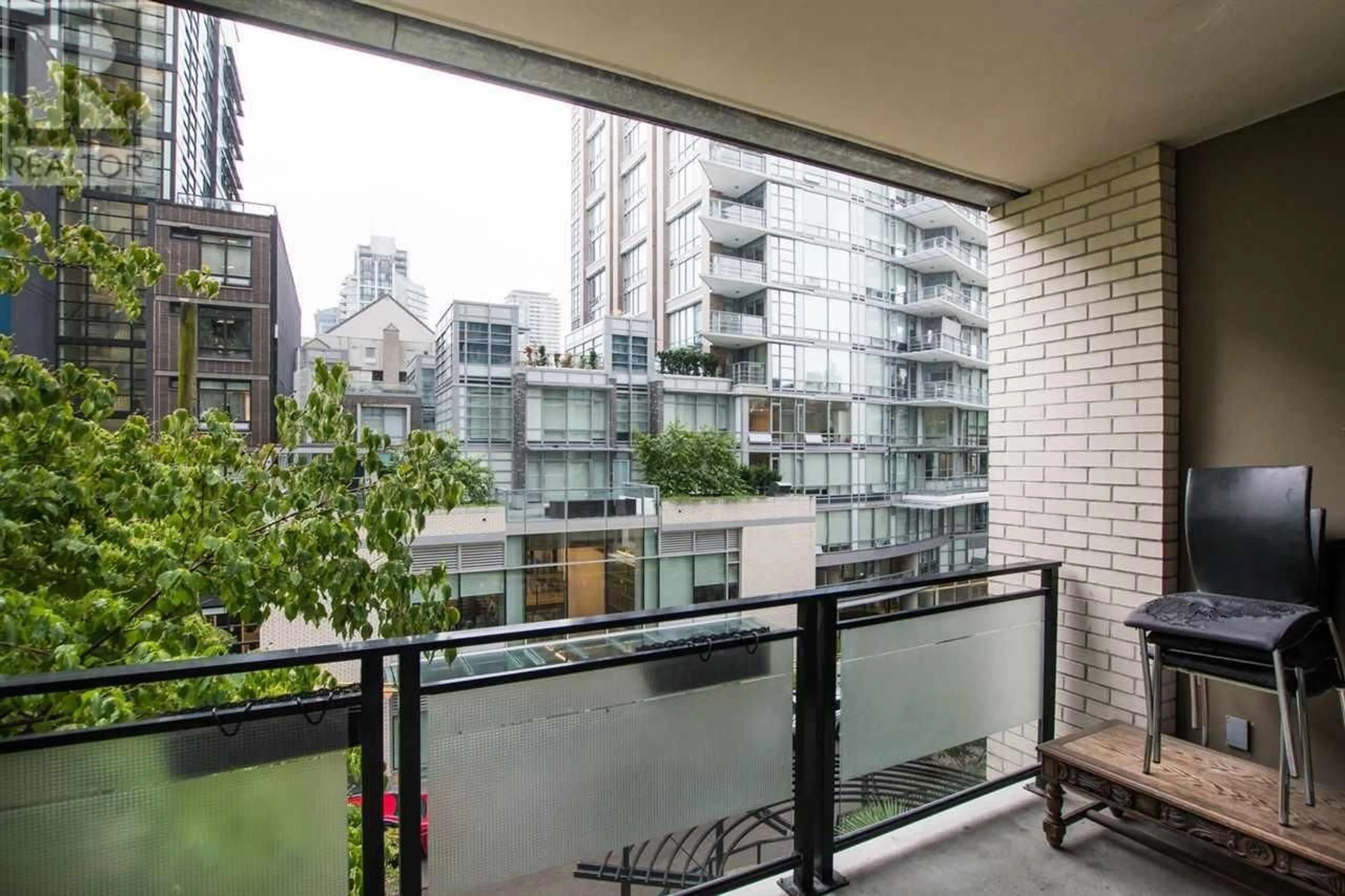 Balcony in the apartment for 303 1252 HORNBY STREET, Vancouver British Columbia V6Z0A3