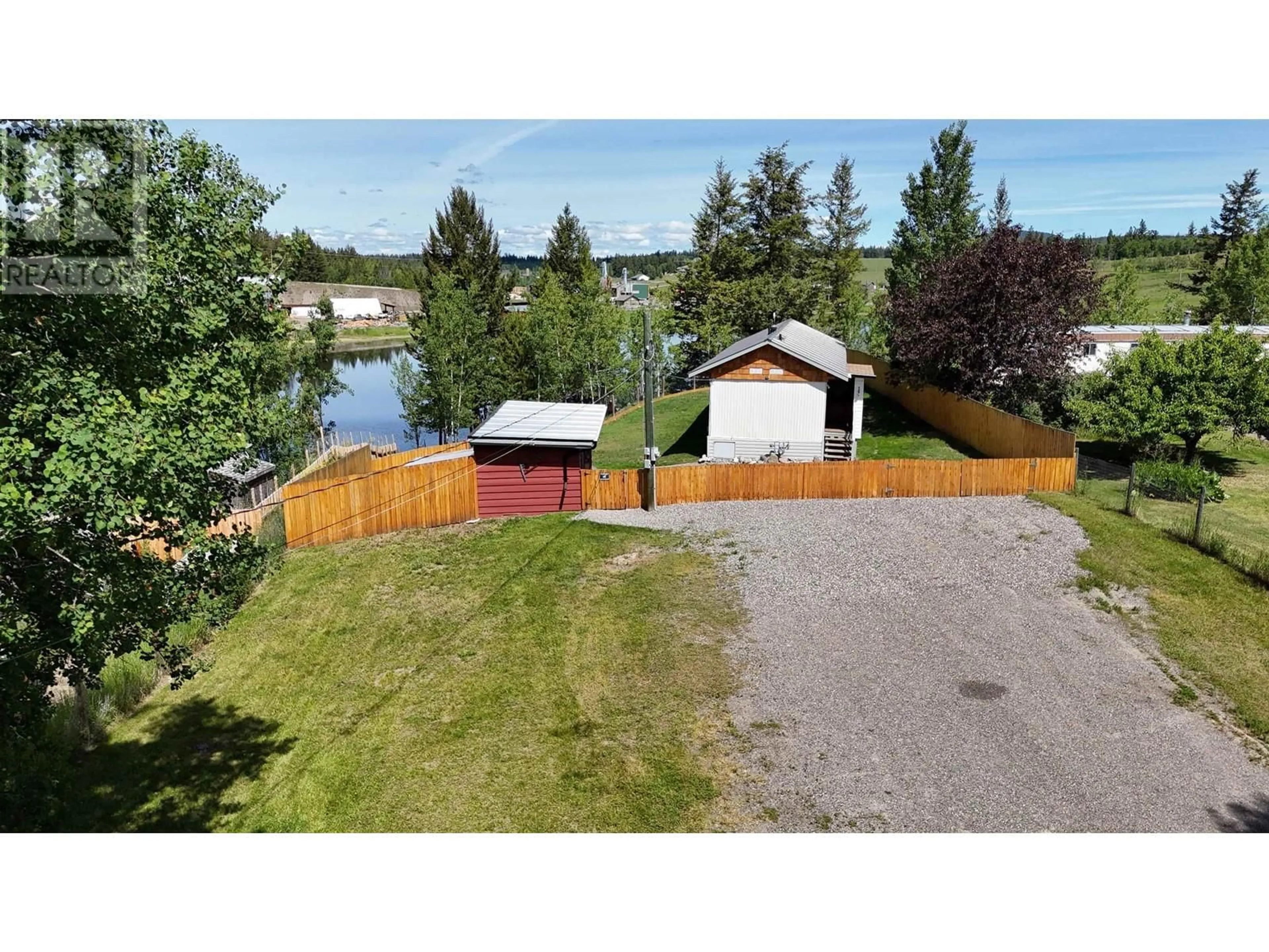Fenced yard for 5469 ELLIOT LAKE ROAD, 100 Mile House British Columbia V0K2E2