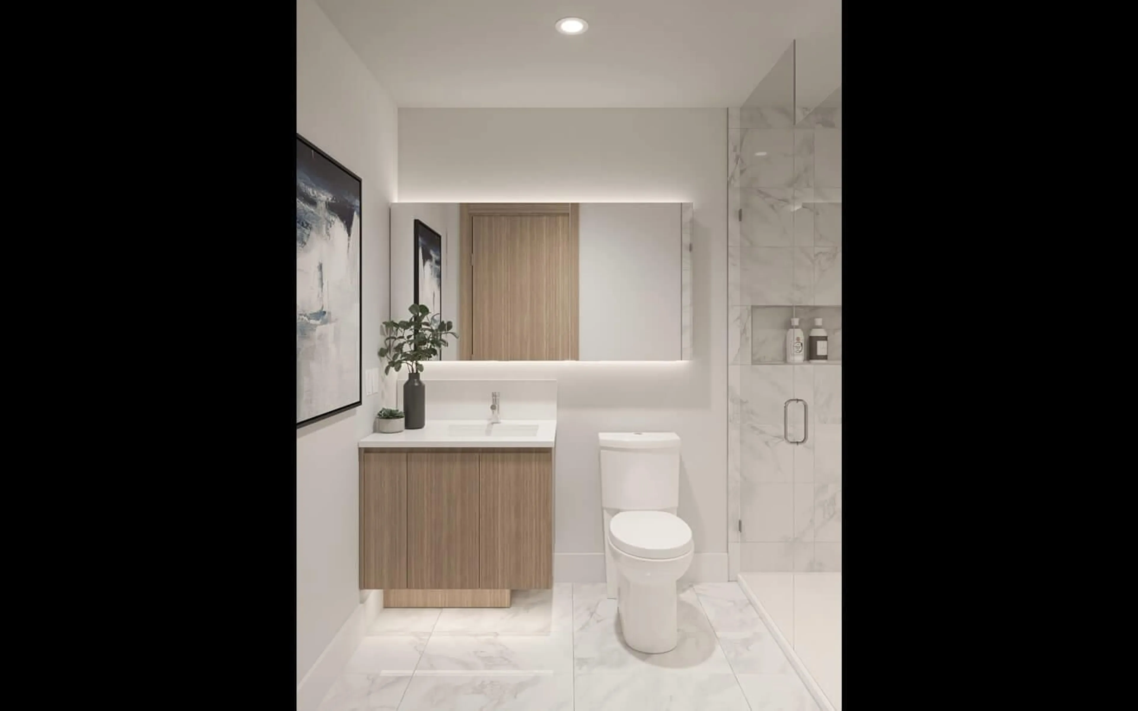 Bathroom for 906 10731 KING GOERGE BOULEVARD, Surrey British Columbia V3T2X6