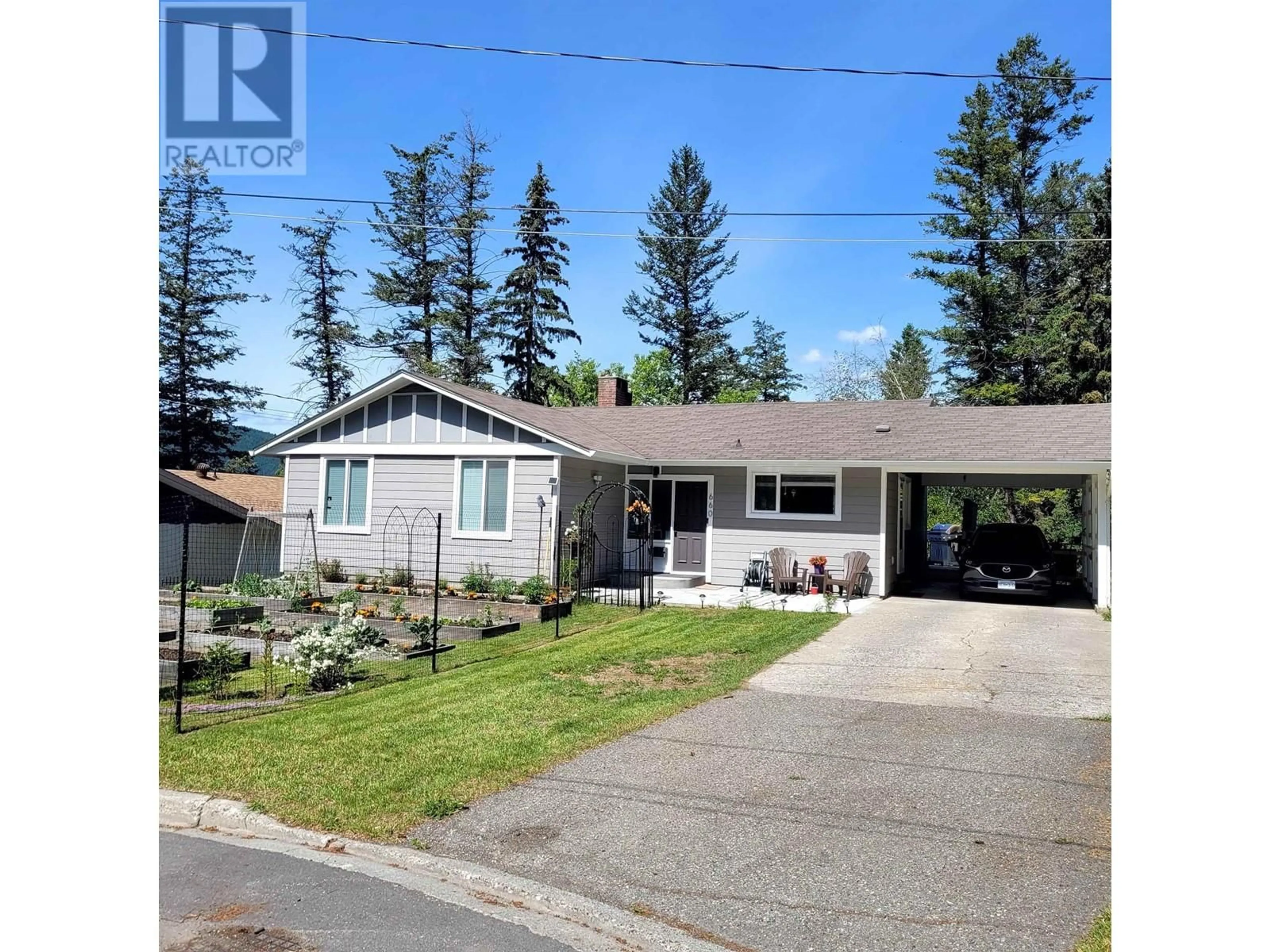Frontside or backside of a home for 660 BOITANIO STREET, Williams Lake British Columbia V2G1W2